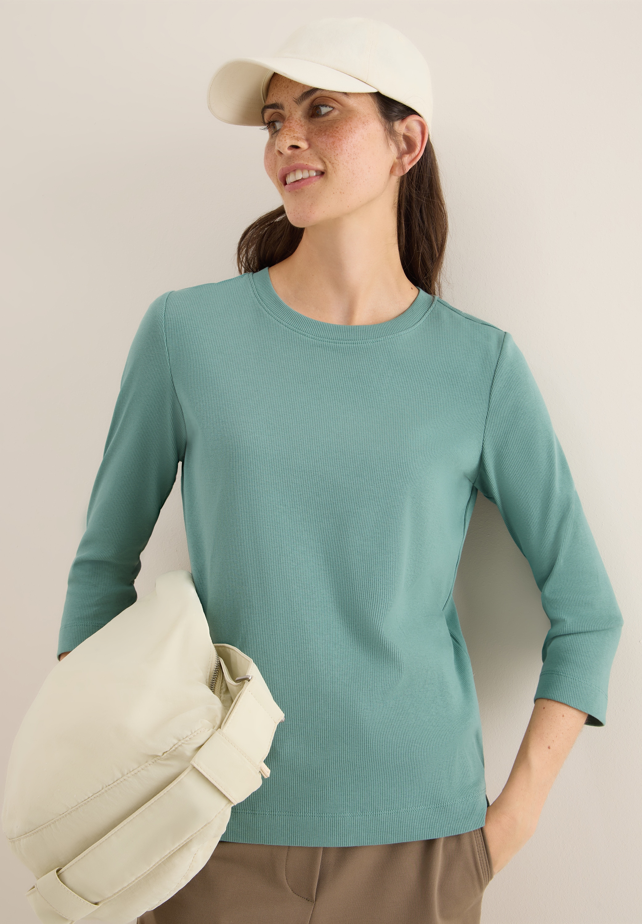 Cecil 3/4-Arm-Shirt mit 3/4-Ärmel