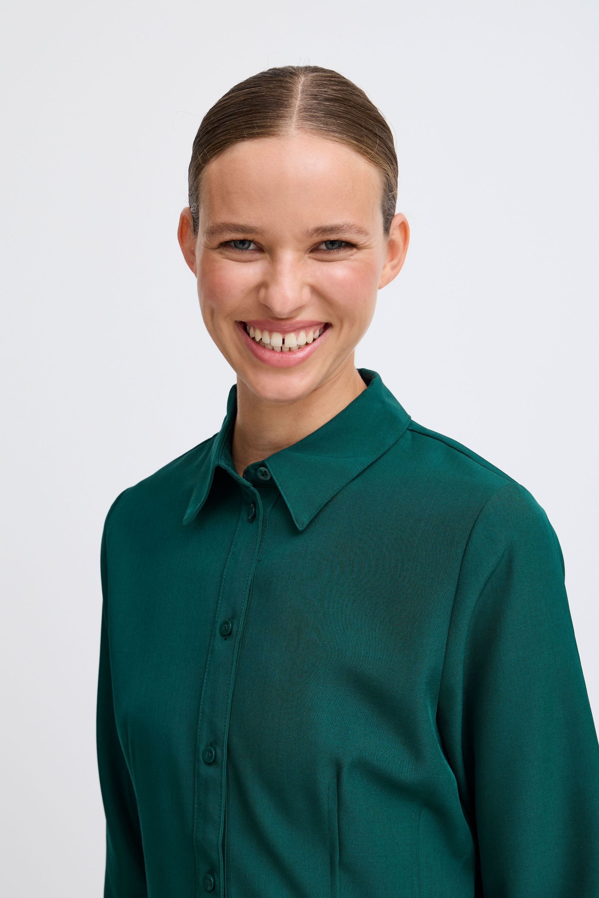 b.young Tunika »Langarmbluse BYMMMIDDE SHORT SHIRT -«