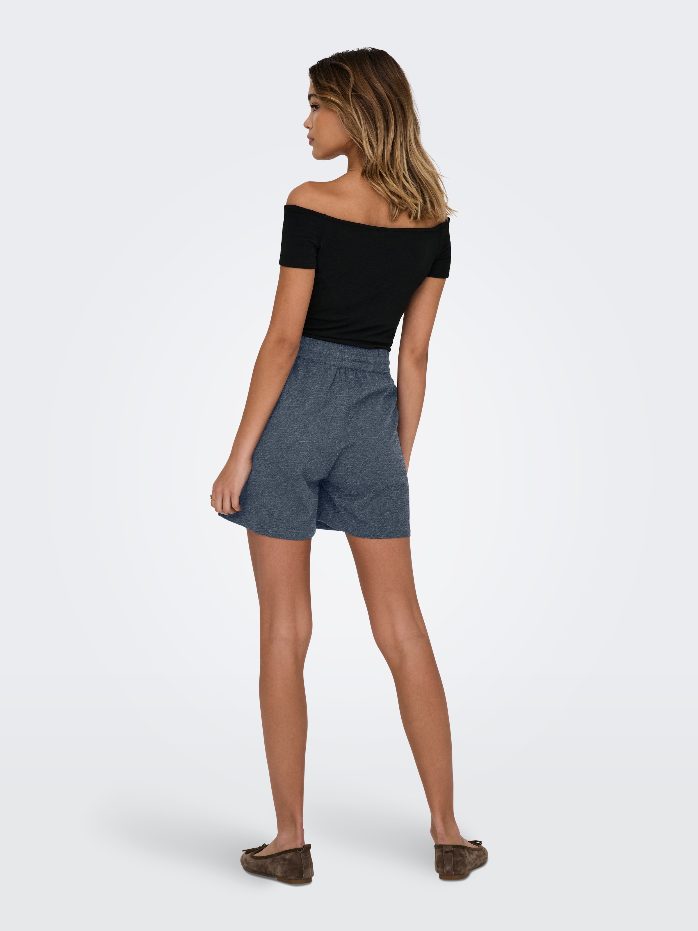ONLY Shorts »ONLTIZANA STRING COTTON SHORTS WVN«  Baumwolle, loose fit