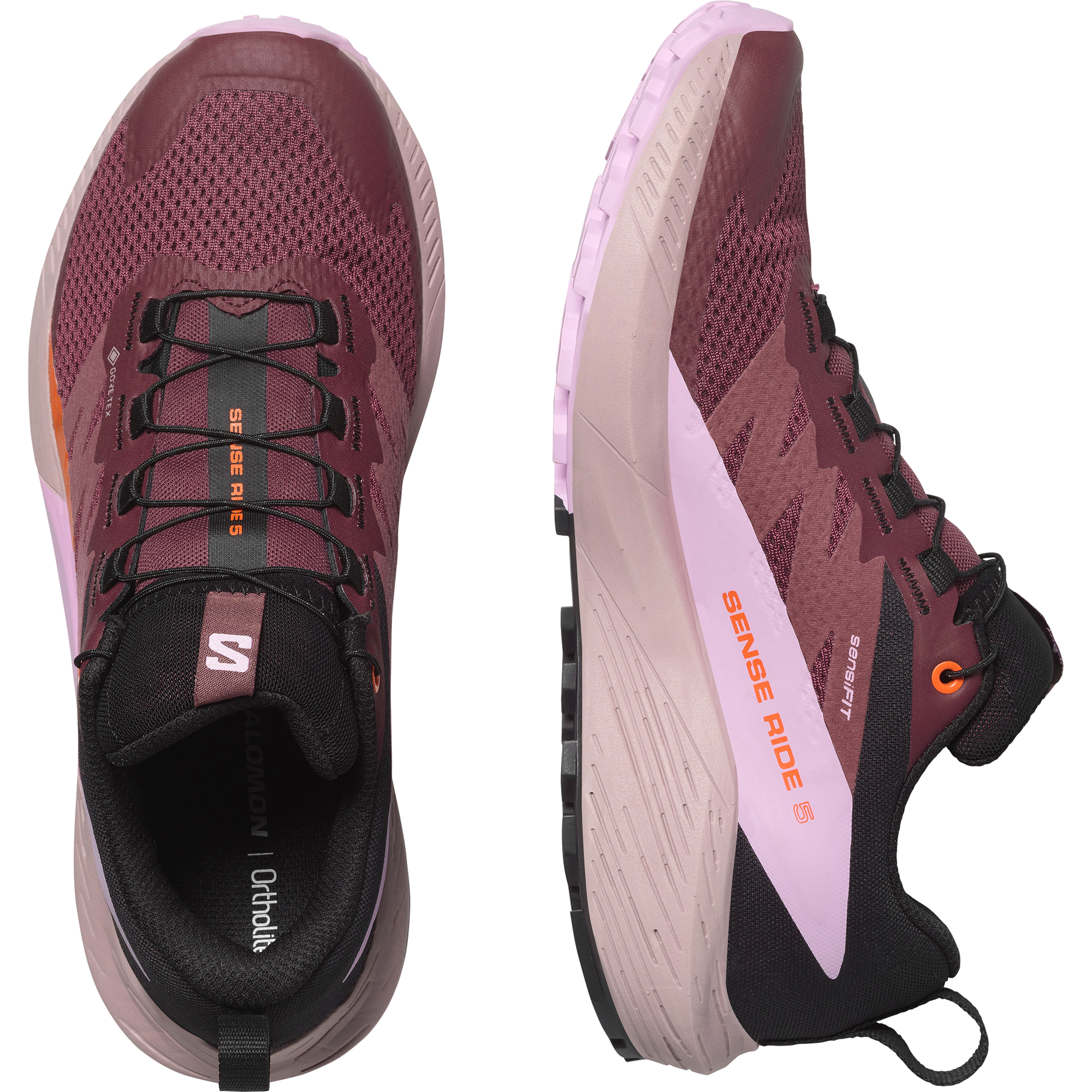 Salomon Laufschuh »SENSE RIDE 5 GORE-TEX«, wasserdicht