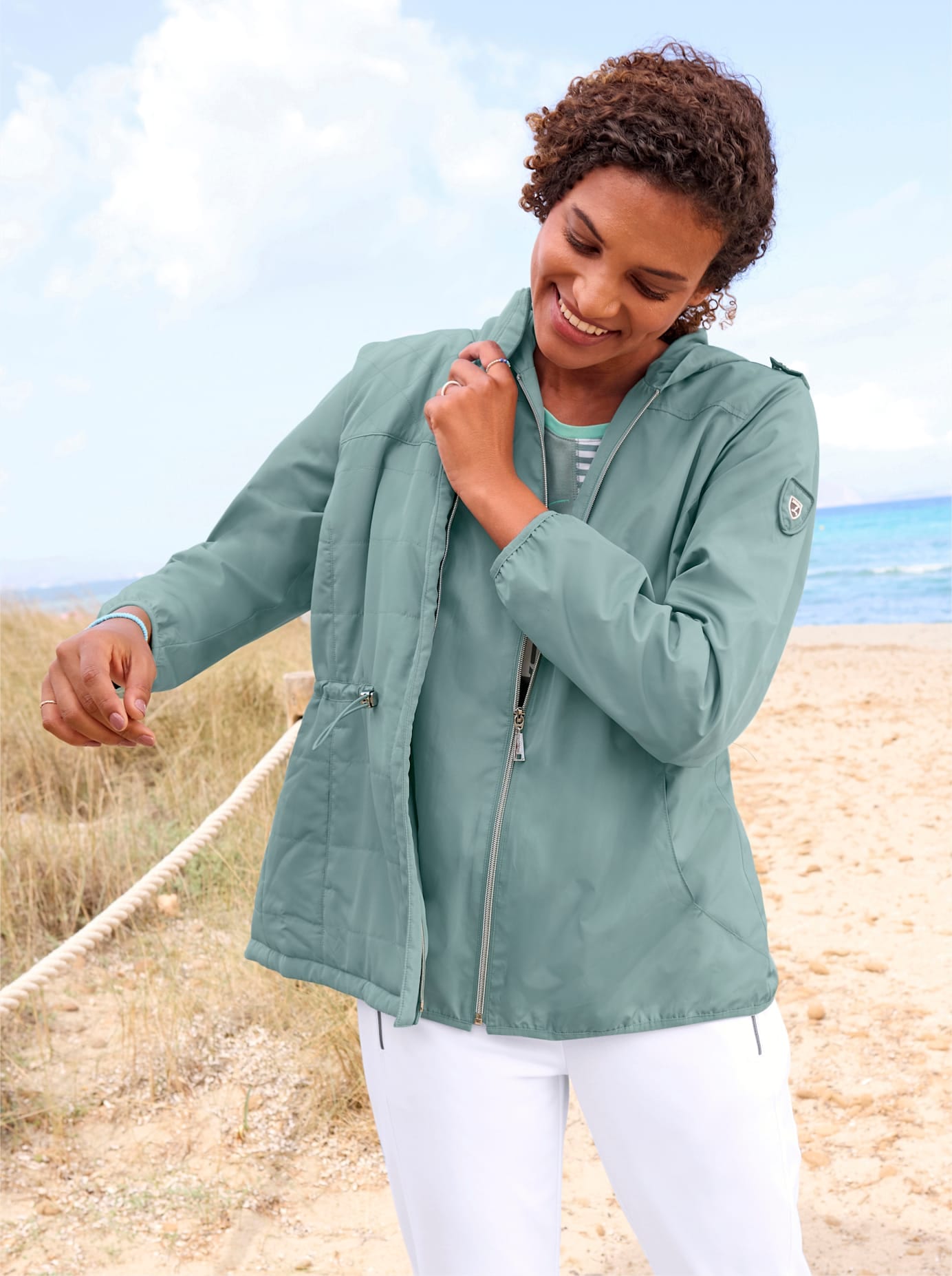 Casual Looks 3-in-1-Funktionsjacke mit Kapuze