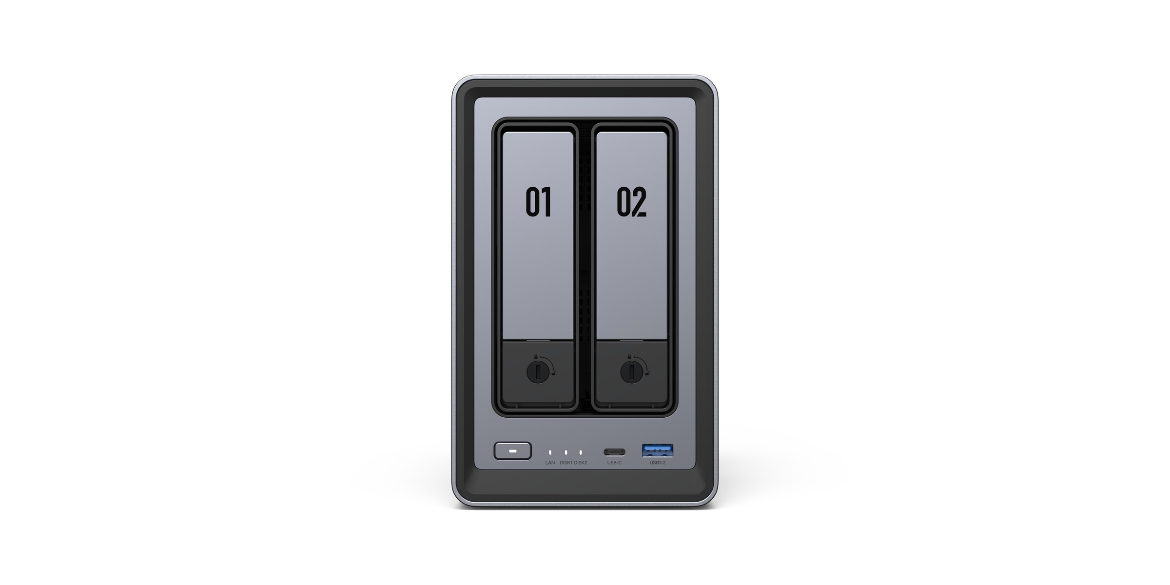UGREEN NAS-Server »DXP2800 2-Bay-NAS (Diskless)«