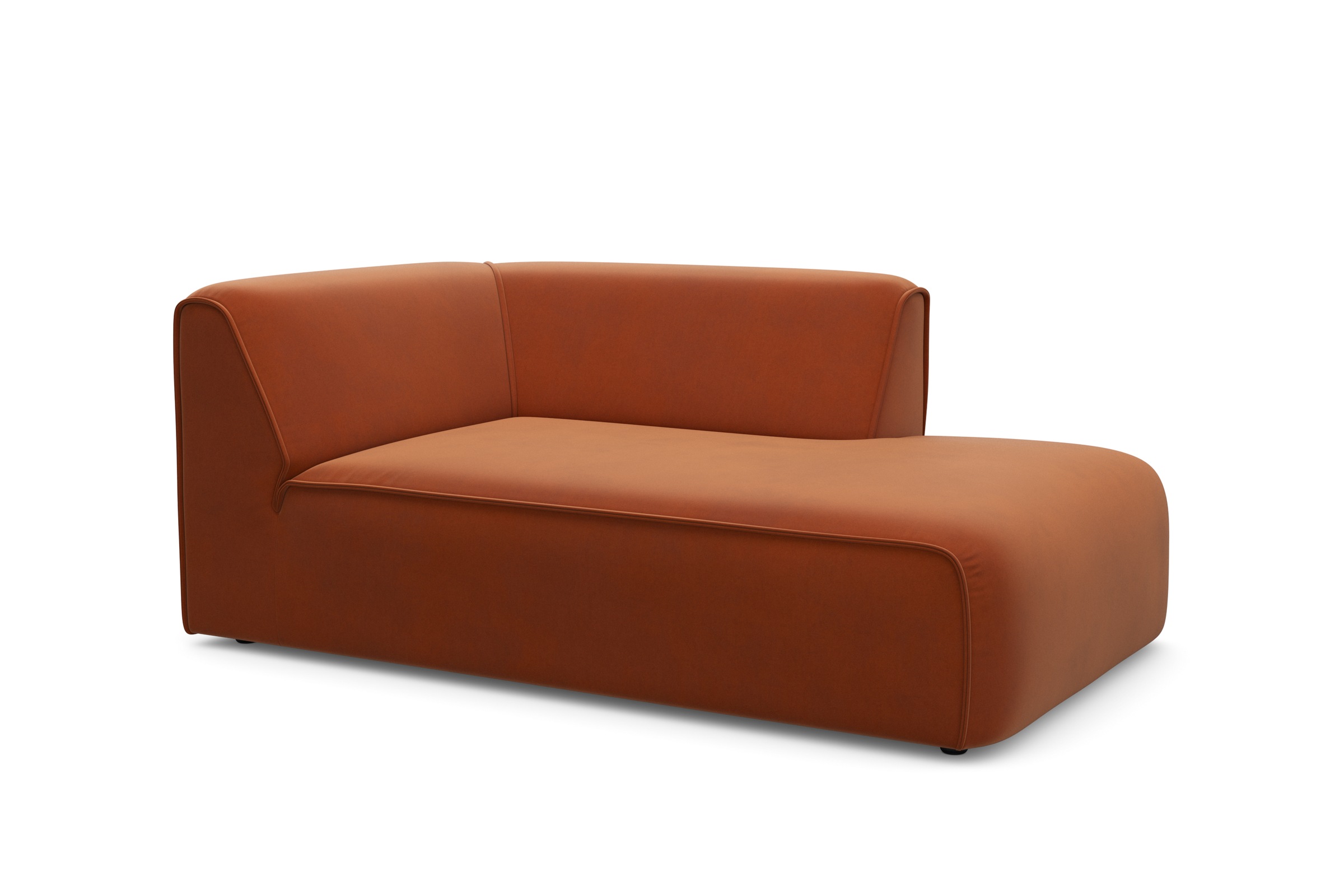 RAUM.ID Ottomane »Merid Chaiselongue, Maße B/T/H: 100/162/70 cm«, als Modul oder separat verwendbar, für individuelle Zusammenstellung
