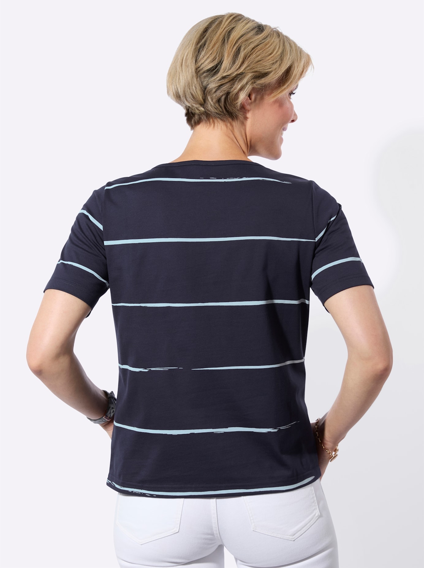 Classic Basics Rundhalsshirt »Halbarmshirt« 1 tlg.