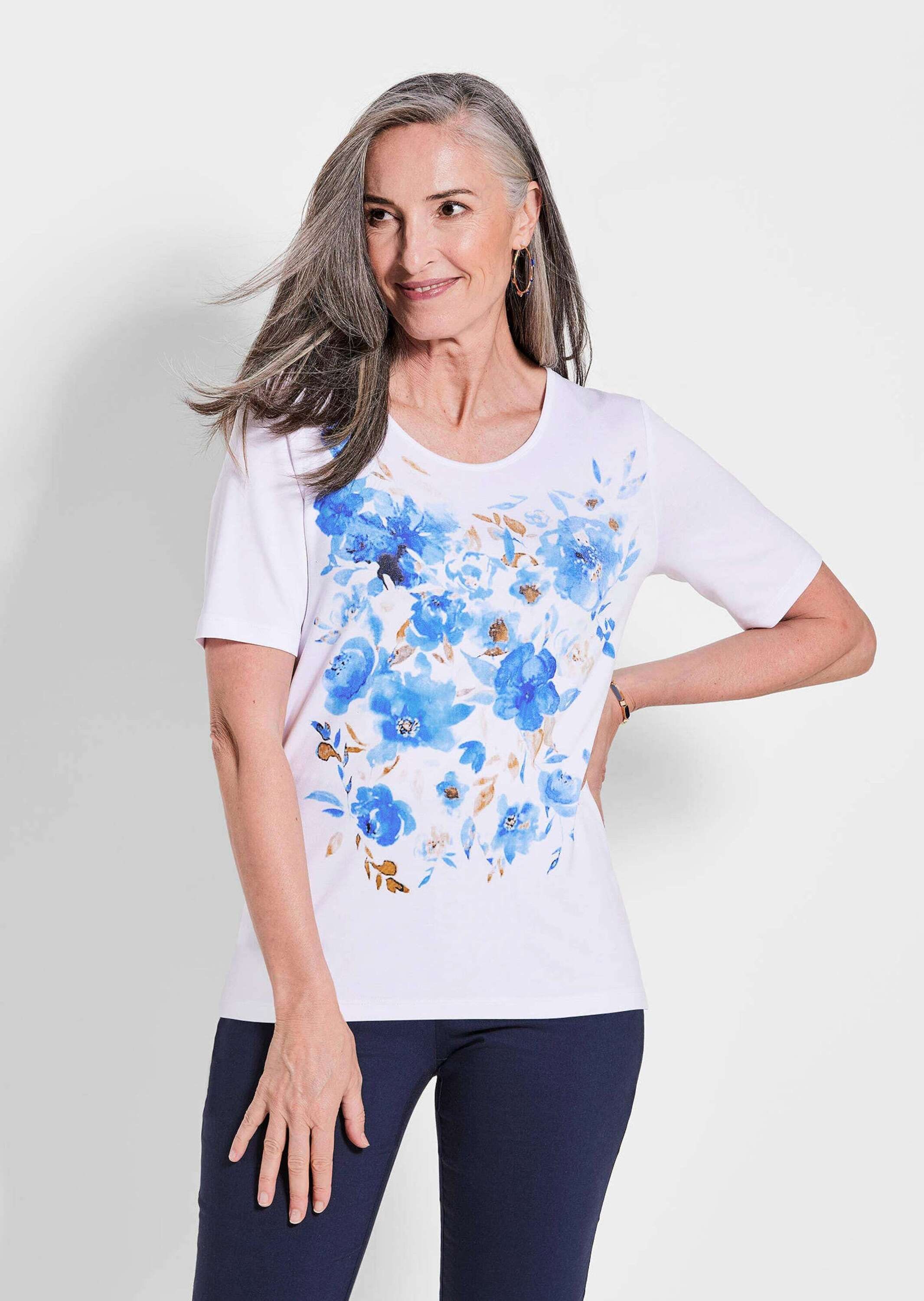 GOLDNER Kurzarmshirt »Shirt«