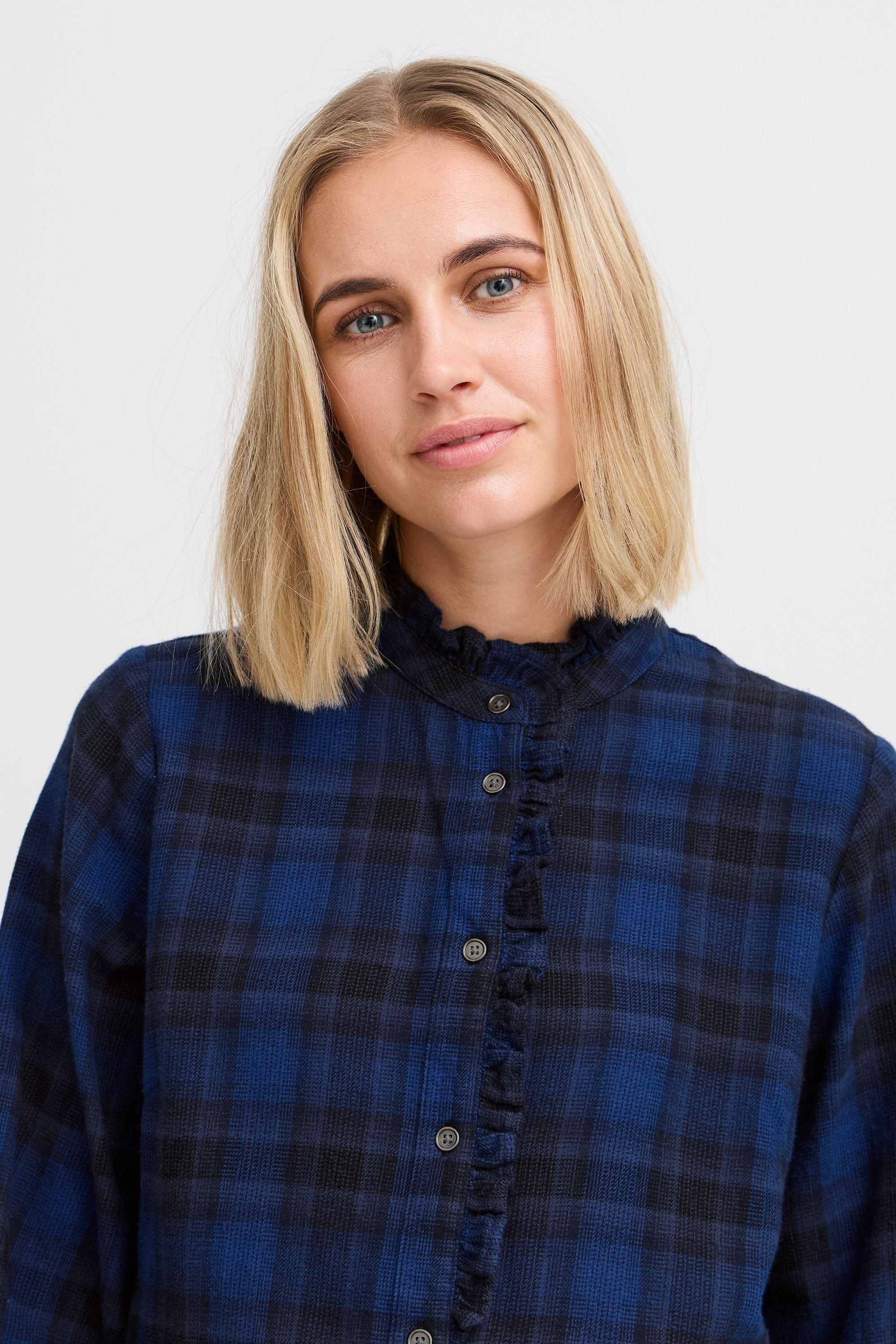 Pulz Jeans Tunika »Langarmhemd PZKATELYN Frill Shirt«