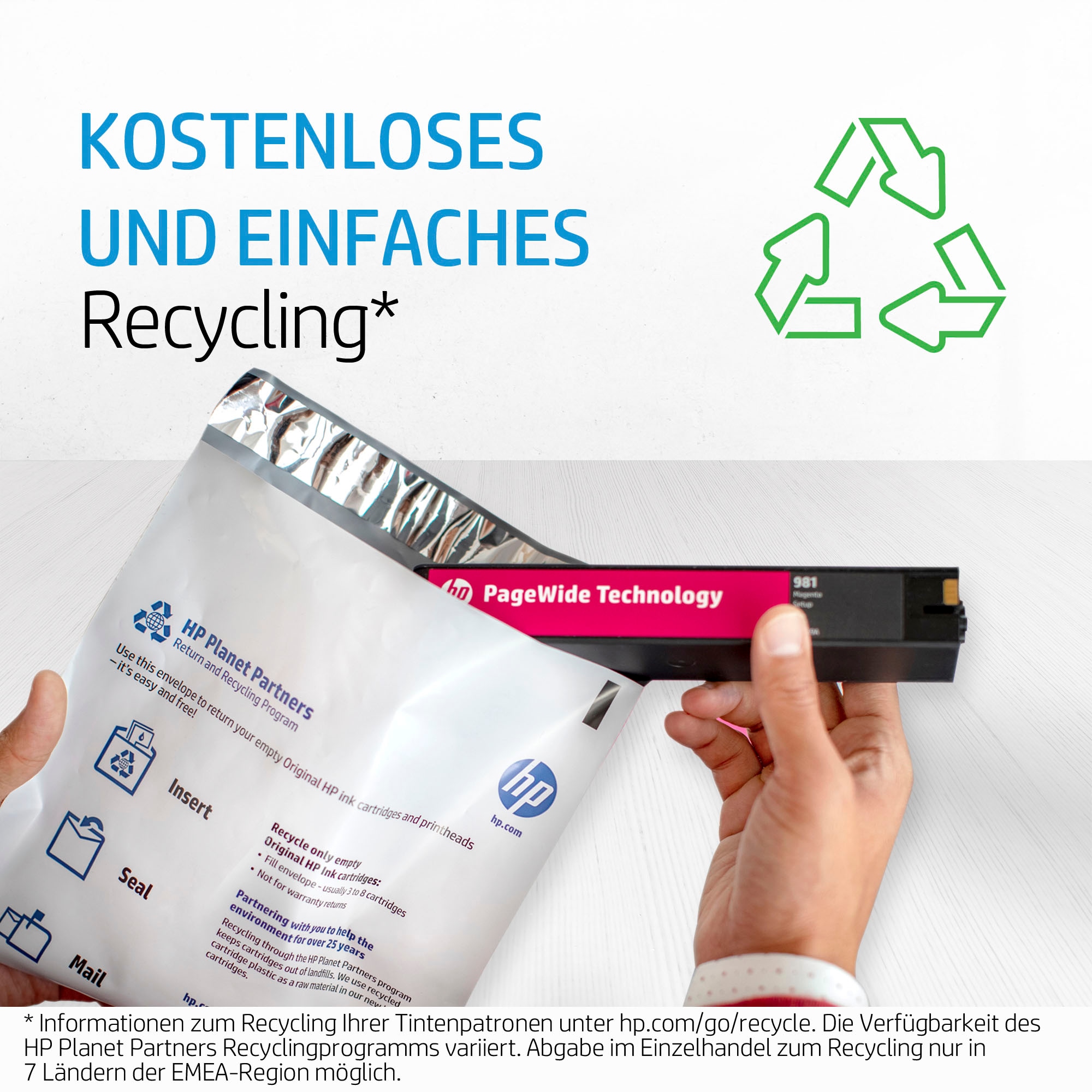 HP Nachfülltinte »HP original Toner 973X yellow« für HP 1 Stk. tlg.