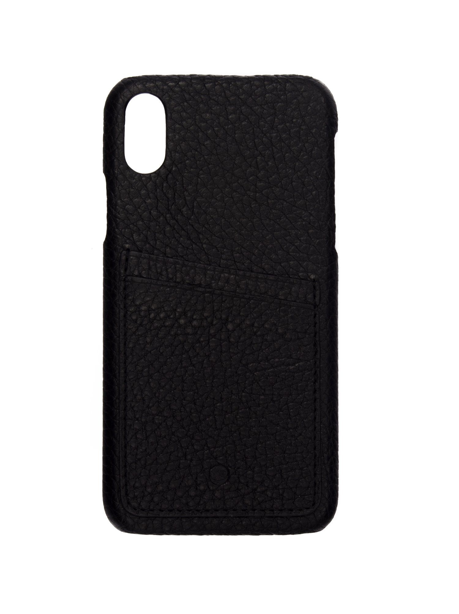 Lederclip mit Kartenfächern für iPhone X »Feder Multi Slot«