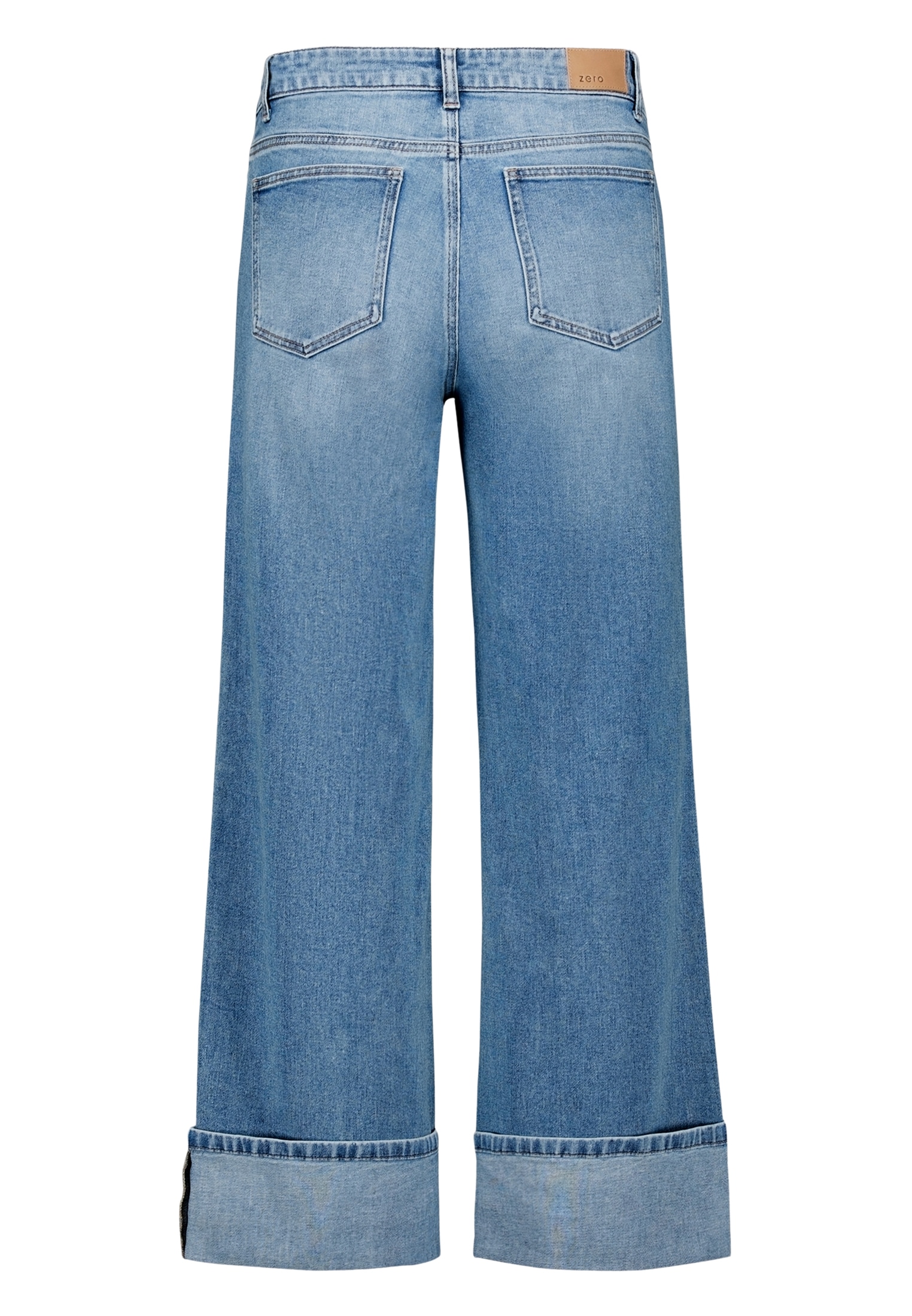 Zero Culotte »Used Look-Jeans mit Biesen Style Witney«