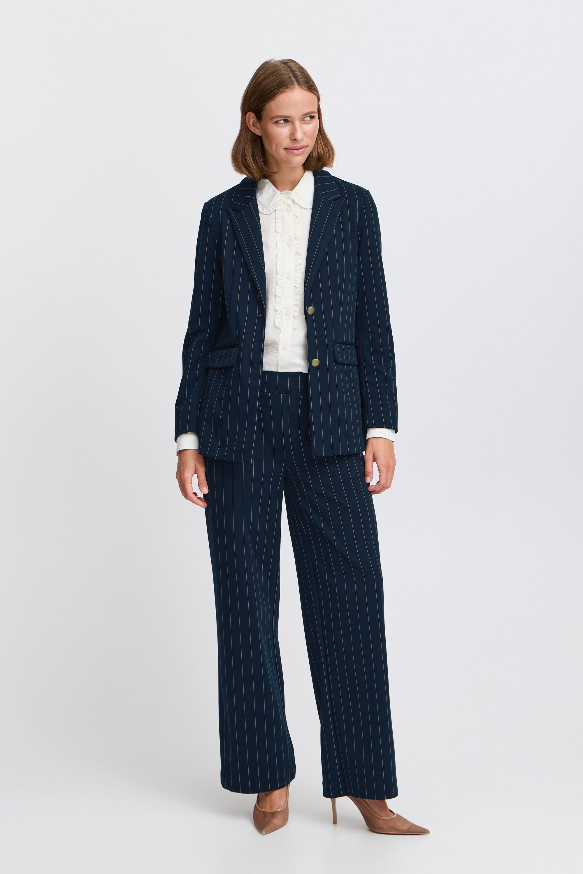 b.young Stoffhose »Stoffhose BYROWAN STRIPE PANTS -«