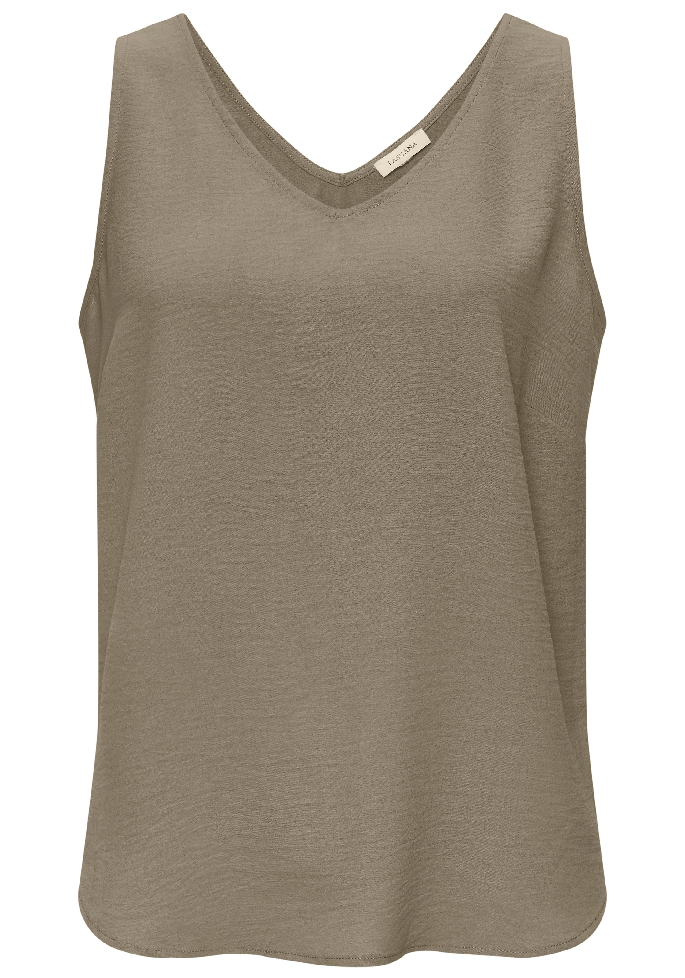 Vivance Blusentop, mit V-Ausschnitt, Basic, Damentop