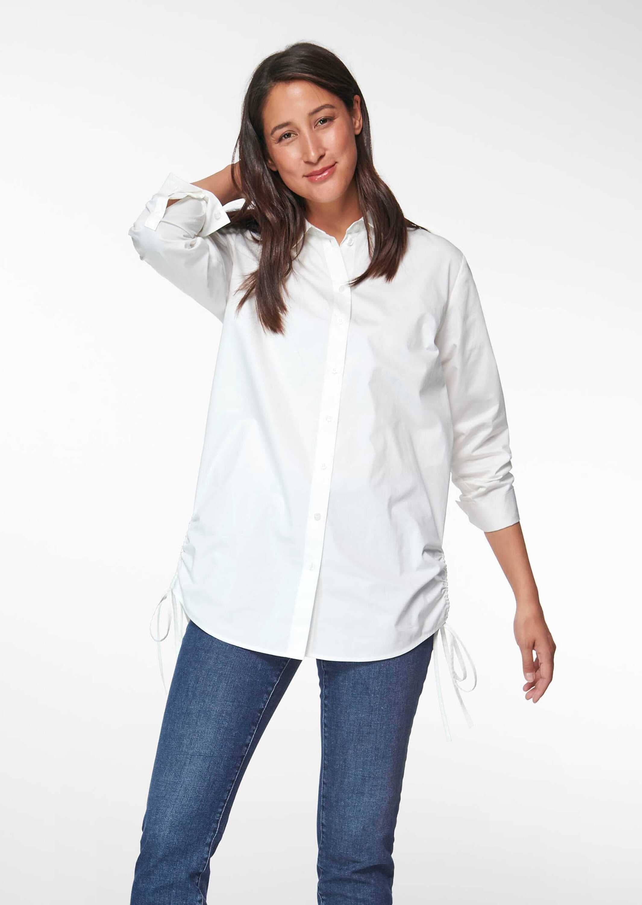 MADELEINE Hemdbluse »Hemd Blusenhemd im Oversized-Style«