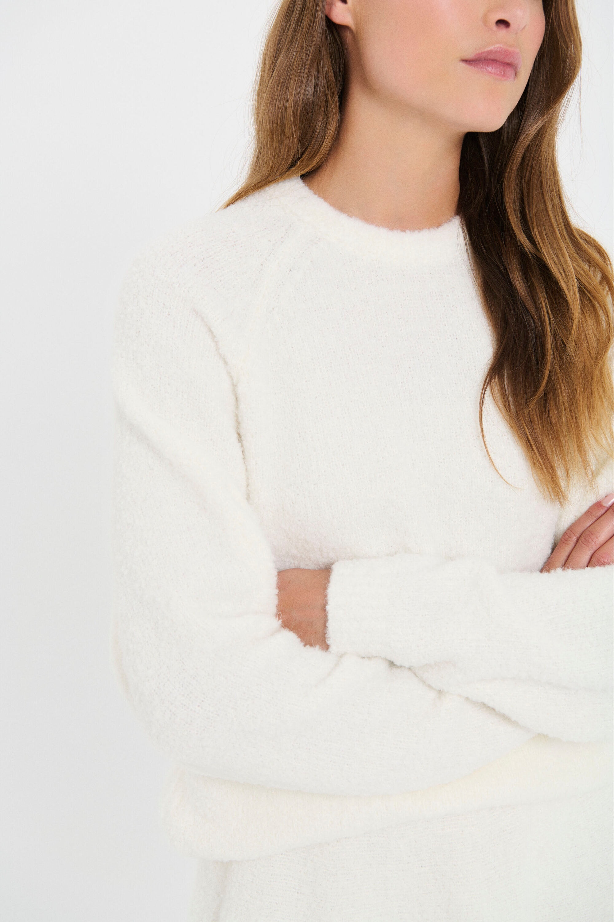 Saint Tropez Strickpullover »Damen Strickpullover GelaSZ«