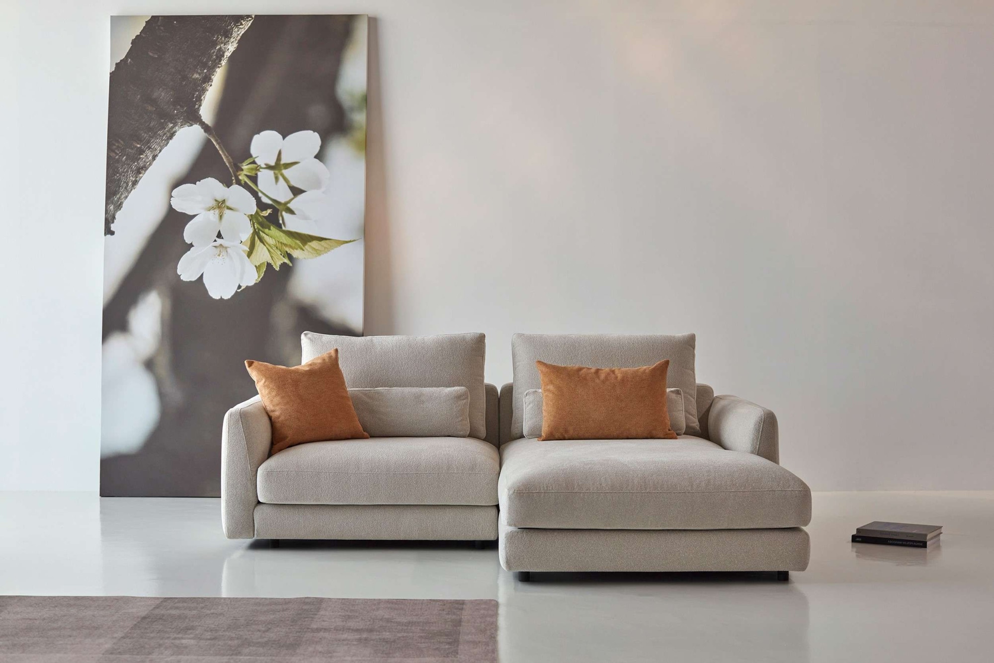 Tenksom Ecksofa »Polsterecke, L-Form, Eckcouch, mit Federkern, inkl. Kissen« legerer Sitzkomfort zum Entspannen und Verweilen