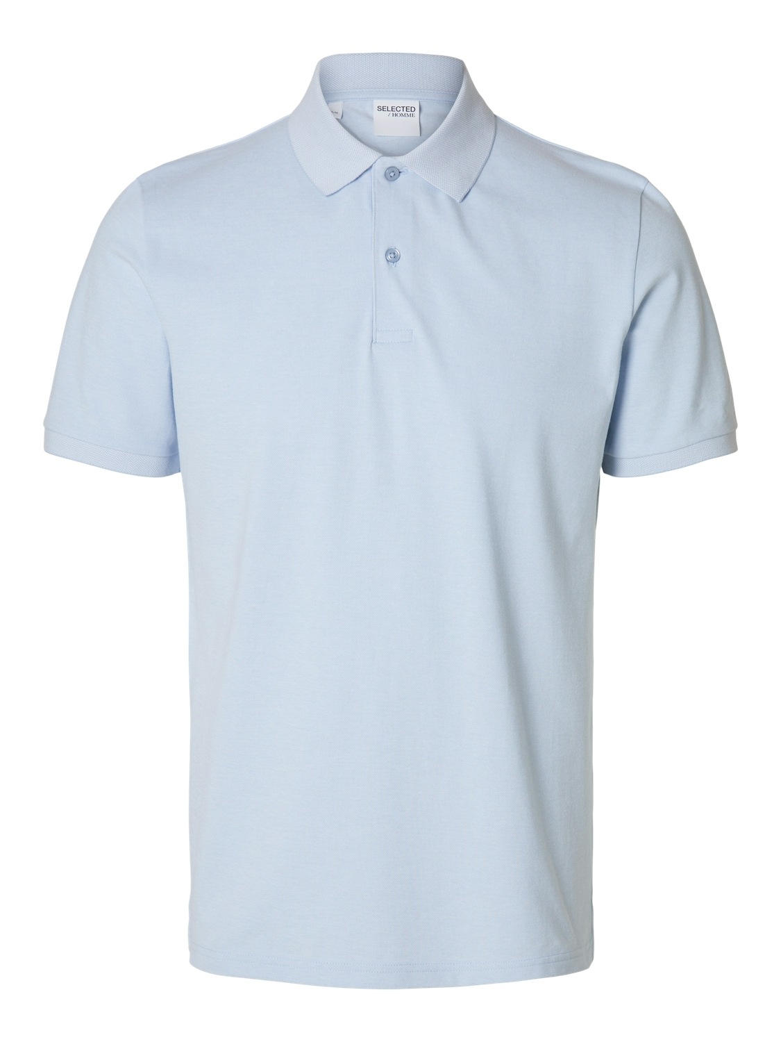 Poloshirt »SLHSLIM-ATLAS EMB SS POLO«