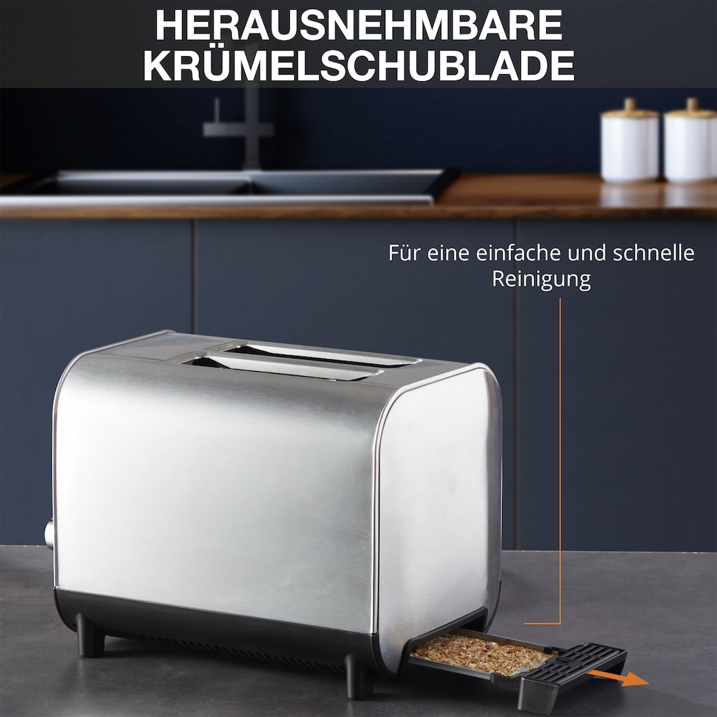 Krups Toaster »KH682D Excellence«, 2 Schlitze, 850 W