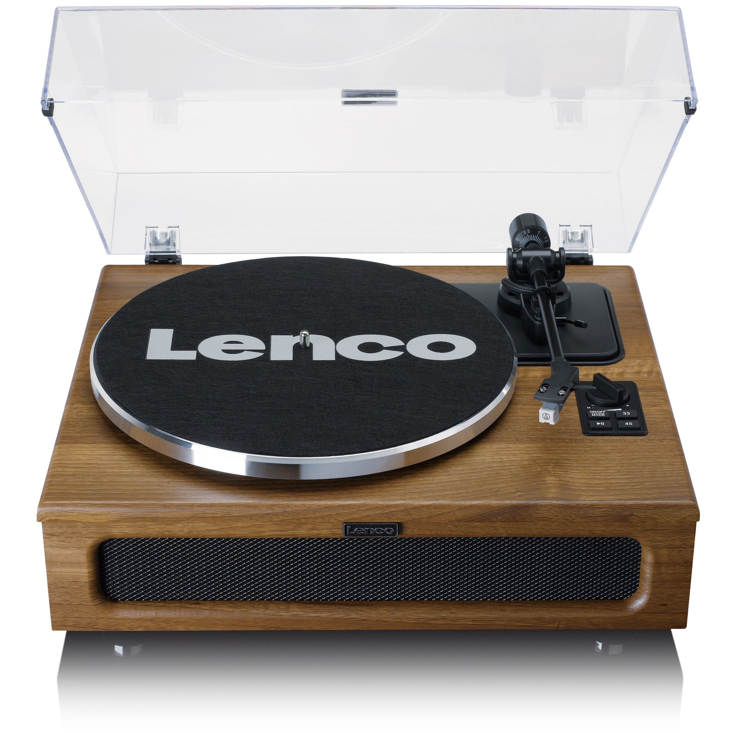 Lenco Plattenspieler »LS-410WA«, Lautsprecher integriert, Bluetooth, Walnuss-Finish