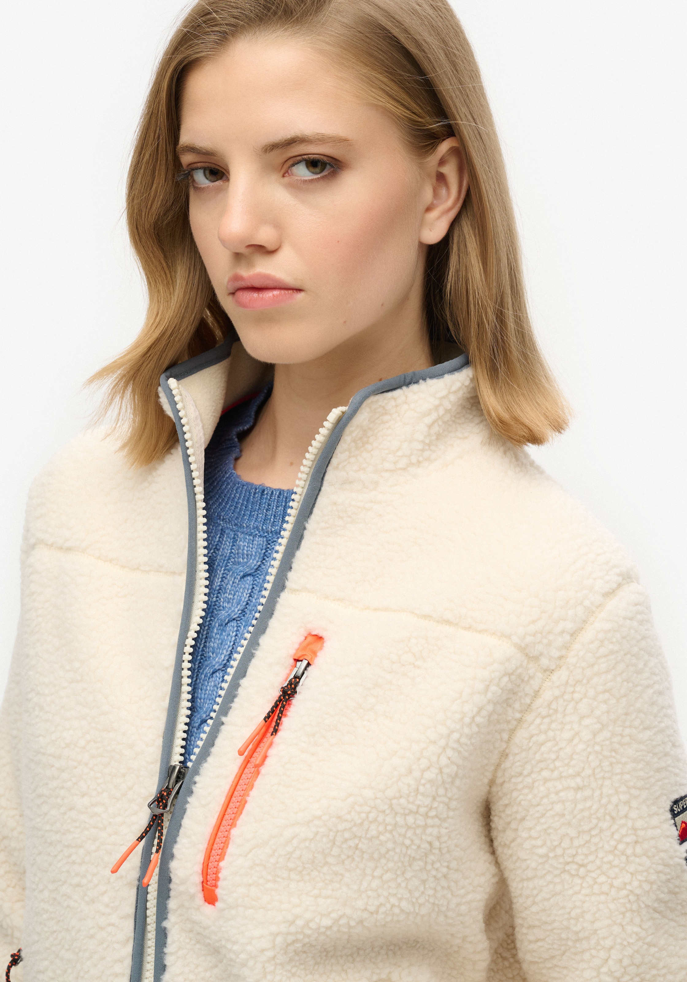 Superdry Fleecejacke »OUTDOOR FULL ZIP FLEECE«