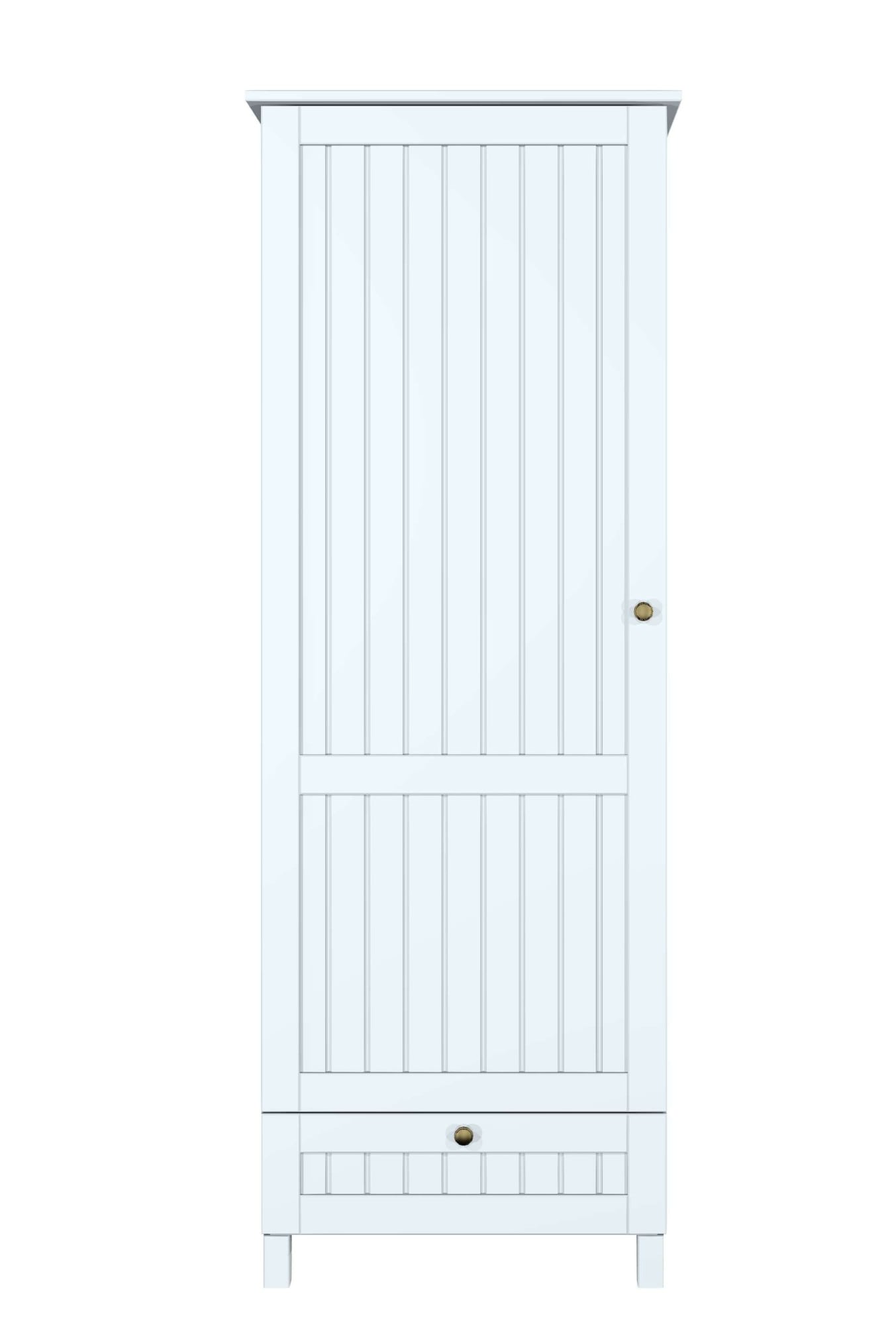 Home affaire Garderobenschrank »Juventus«, (1 St.), aus massiver Kiefer, Breite 67cm, mit Kleiderstange
