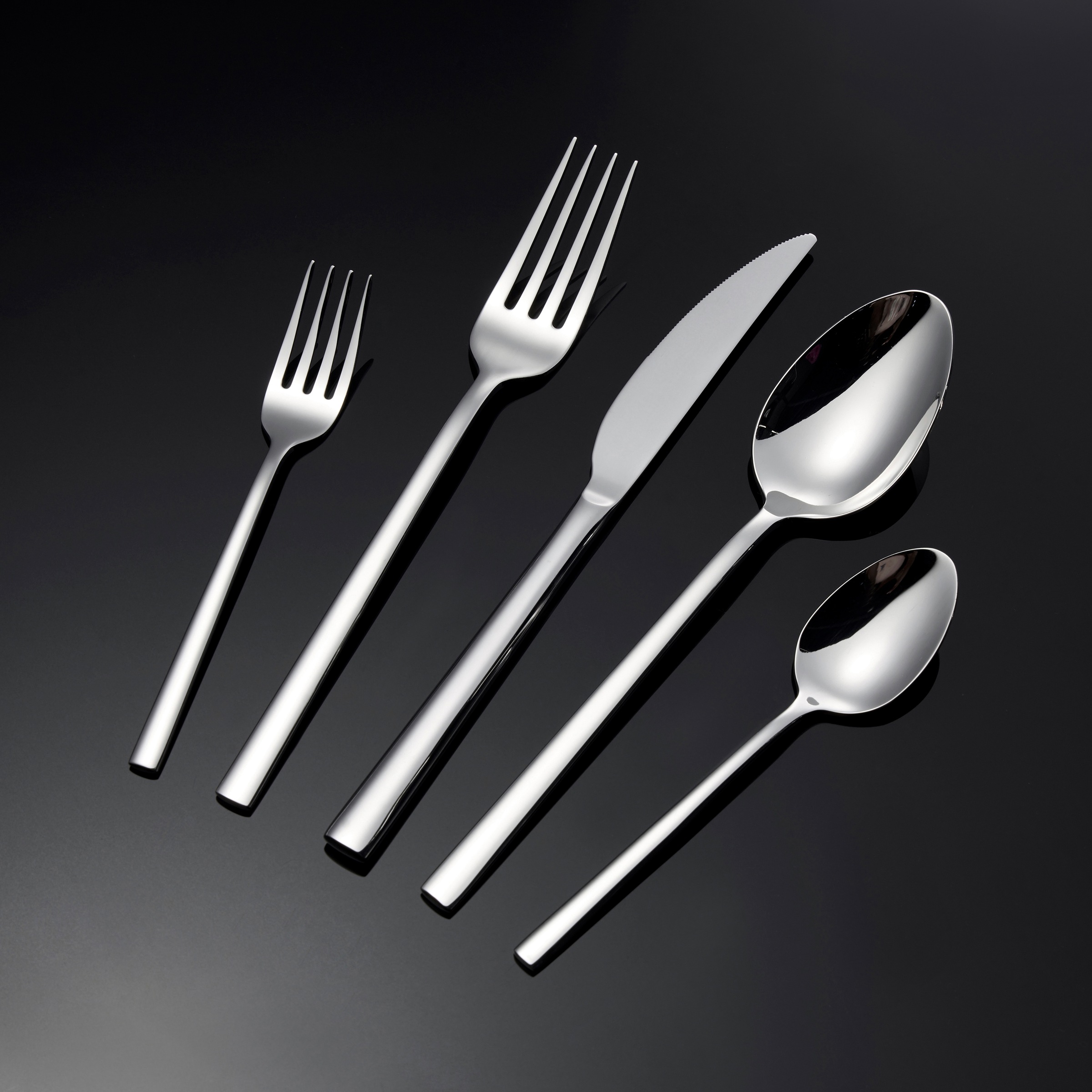 Hanseatic Besteck-Set »SMART, wahlweise in glänzender oder matter Optik« leichtes und minimalistisches Design