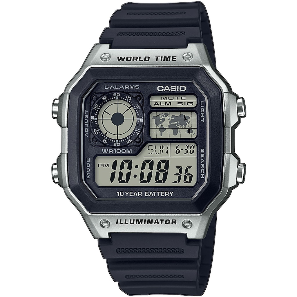 Casio Collection Chronograph »AE-1200WH-1CVEF«