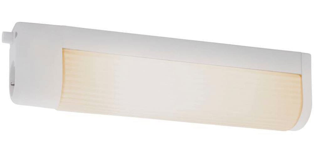 EGLO Spiegelleuchte »BARI«, 2 flammig, Leuchtmittel E14 | Leuchtmittel wechselbar-ohne Leuchtmittel, Wandleuchte, aus Glas und Kunststoff, L 35 cm, exkl. E14 (max. 25W)