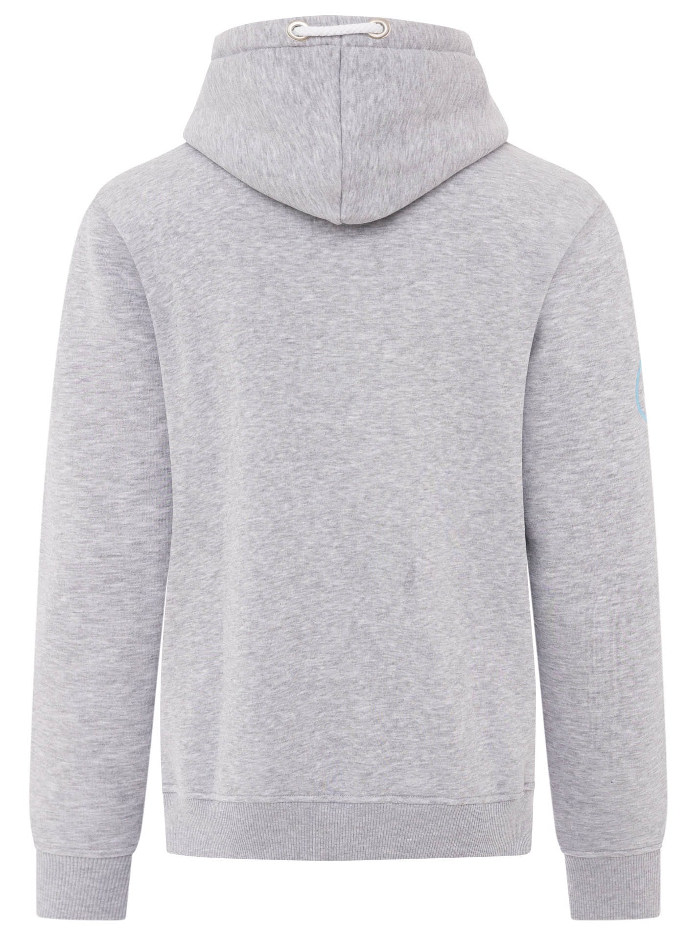 Zwillingsherz Hoodie »"Moin"«, mit gesticktem Schriftzug und Ankermotiv am Ärmel