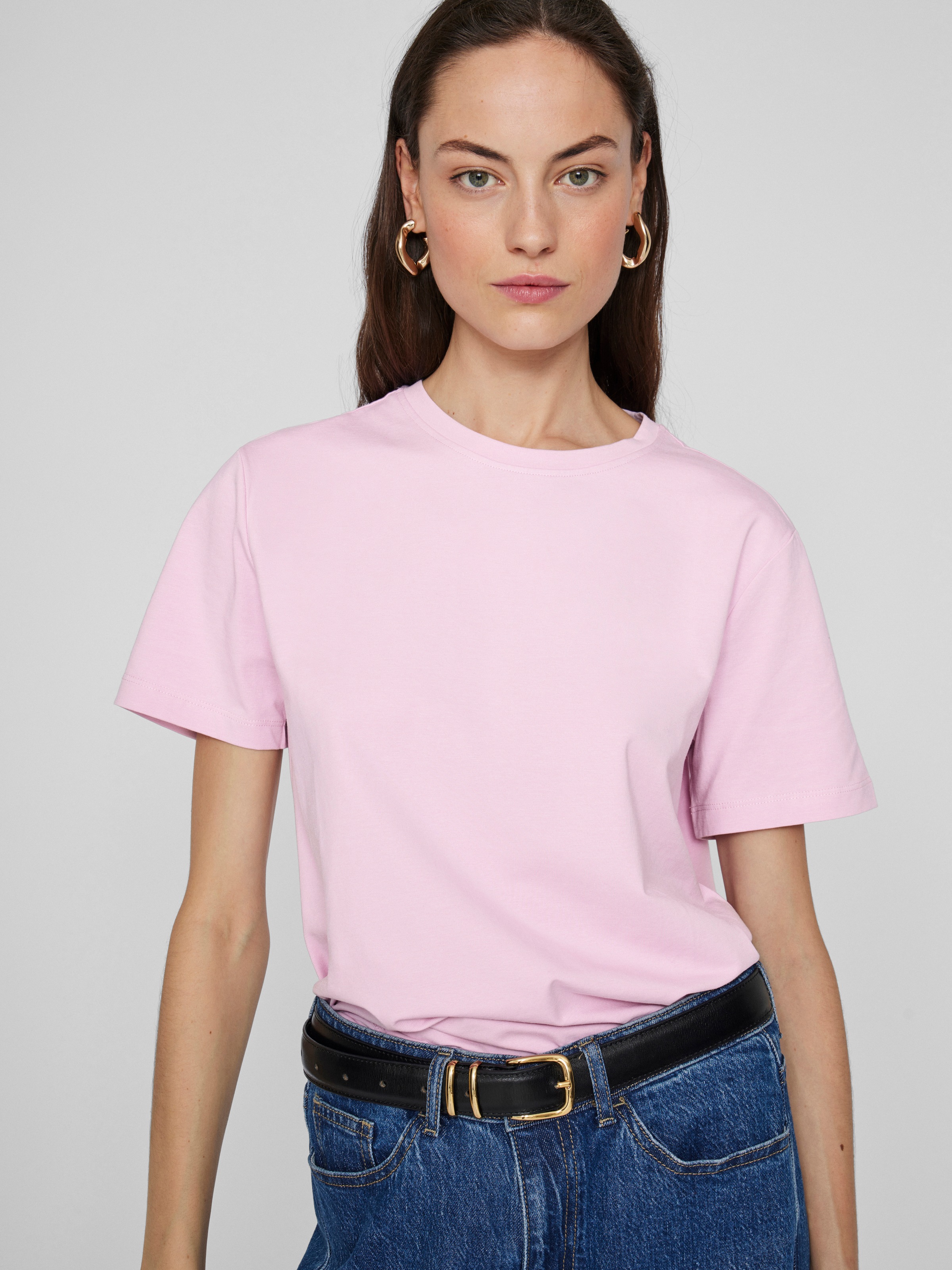 Vila Kurzarmshirt »VINORA S/S T-SHIRT - NOOS«