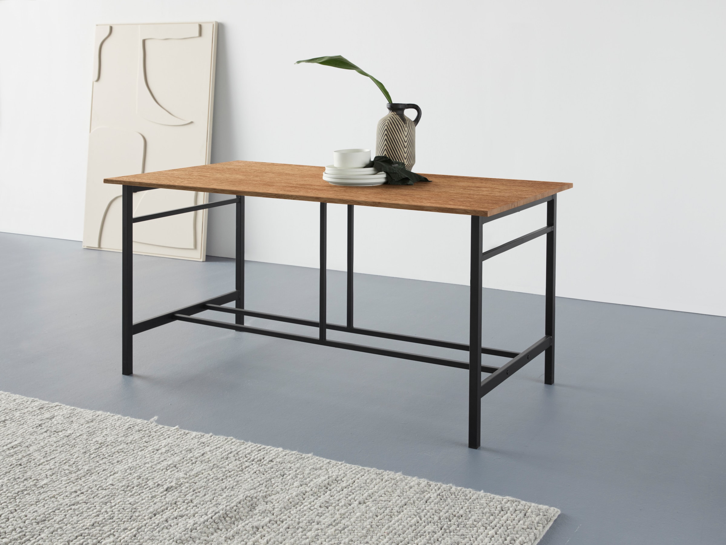 Guido Maria Kretschmer Home&Living Esstisch »Sare«, mit Echtholzfurnier aus Eiche