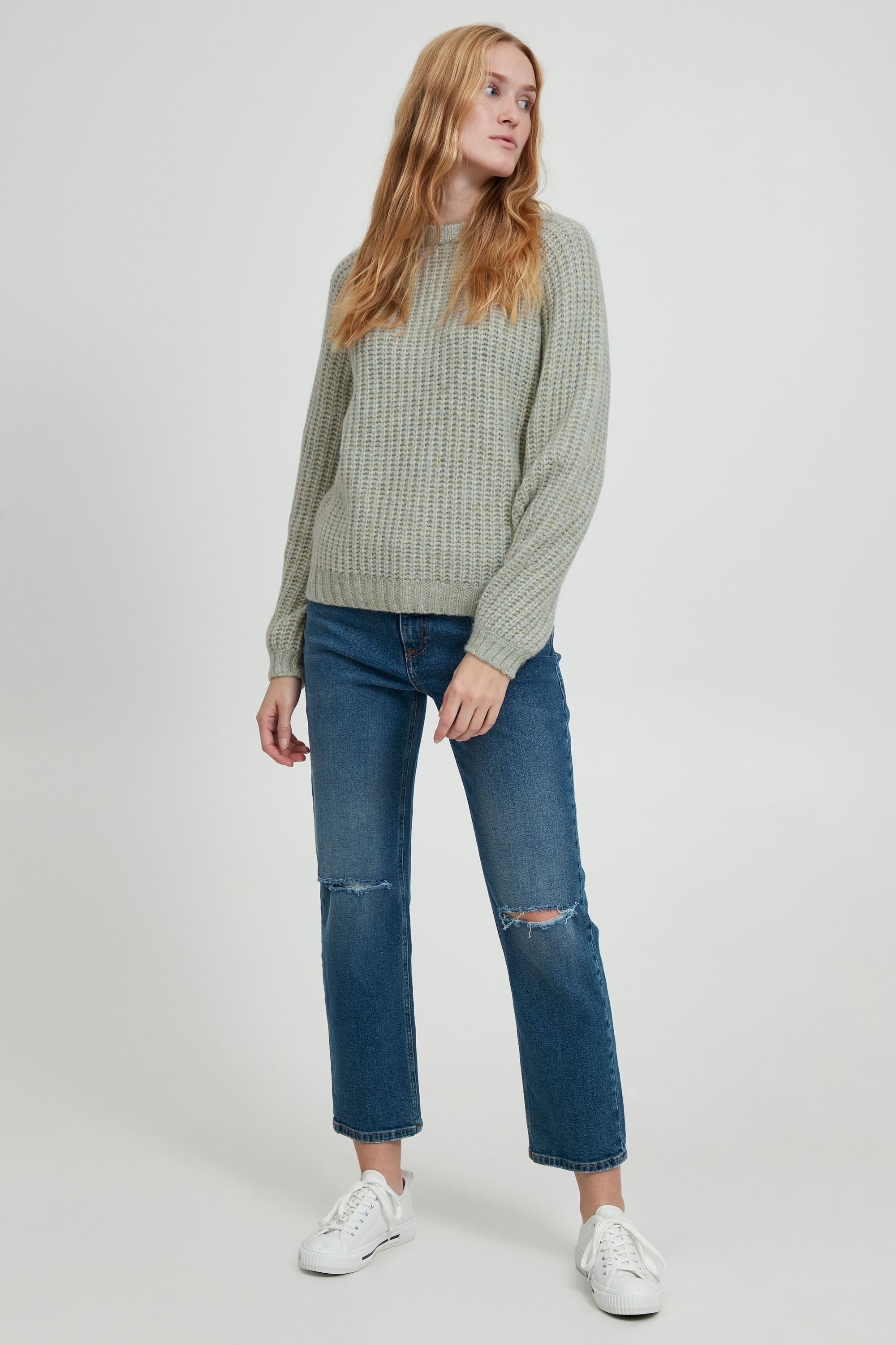 b.young Strickfleece-Pullover »Strickpullover BYOksana«