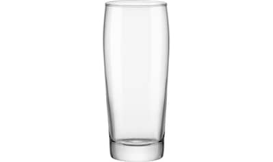 Bierglas »Willybecher«, (Set, 12 tlg., 12 Willybecher 0,25l)