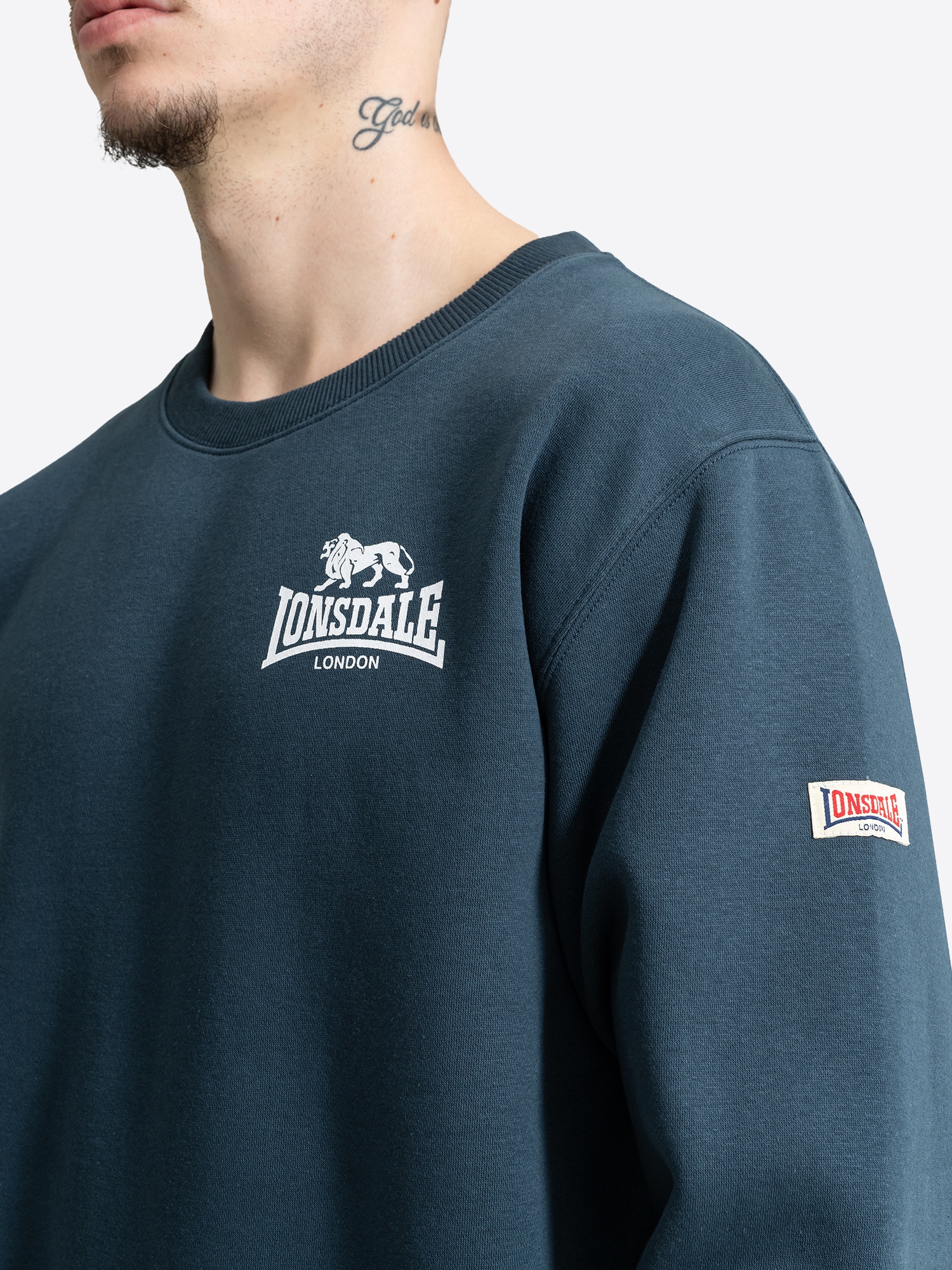 Lonsdale Sweatshirt »HAIGHTON«, sportlicher Stil, für entspannte Freizeitmomente
