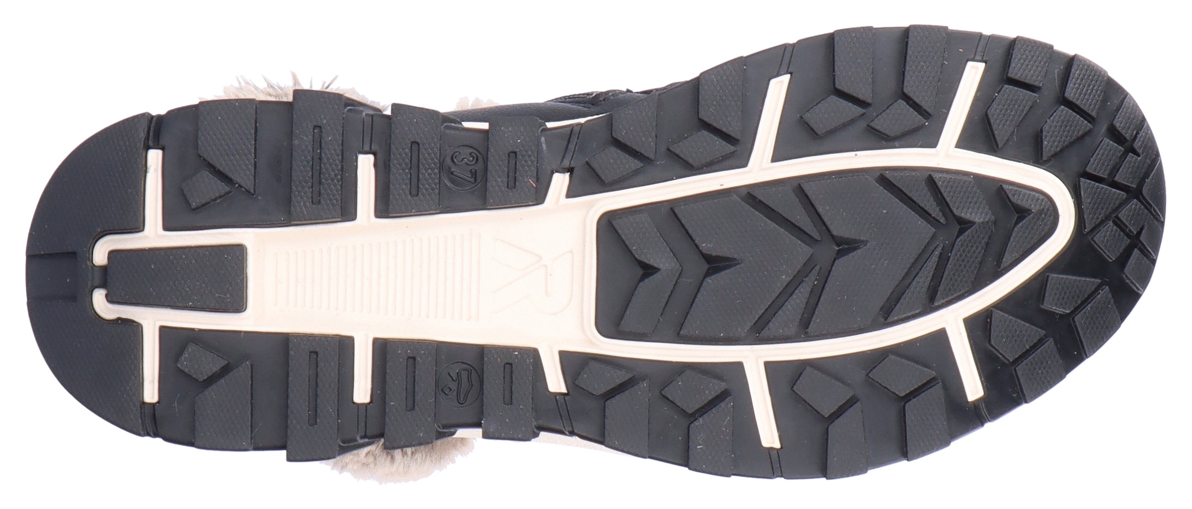Rieker EVOLUTION Winterboots, Hightop Sneaker, Schnürboots, Winterschuh mit Lammwollfutter