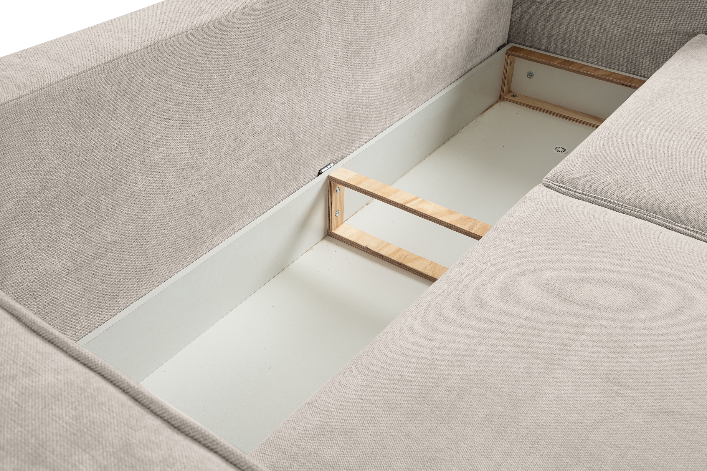 WERK2 Schlafsofa »Memo Kansas Breite 252cm, mit extragroßer Liegefläche 202x152cm«