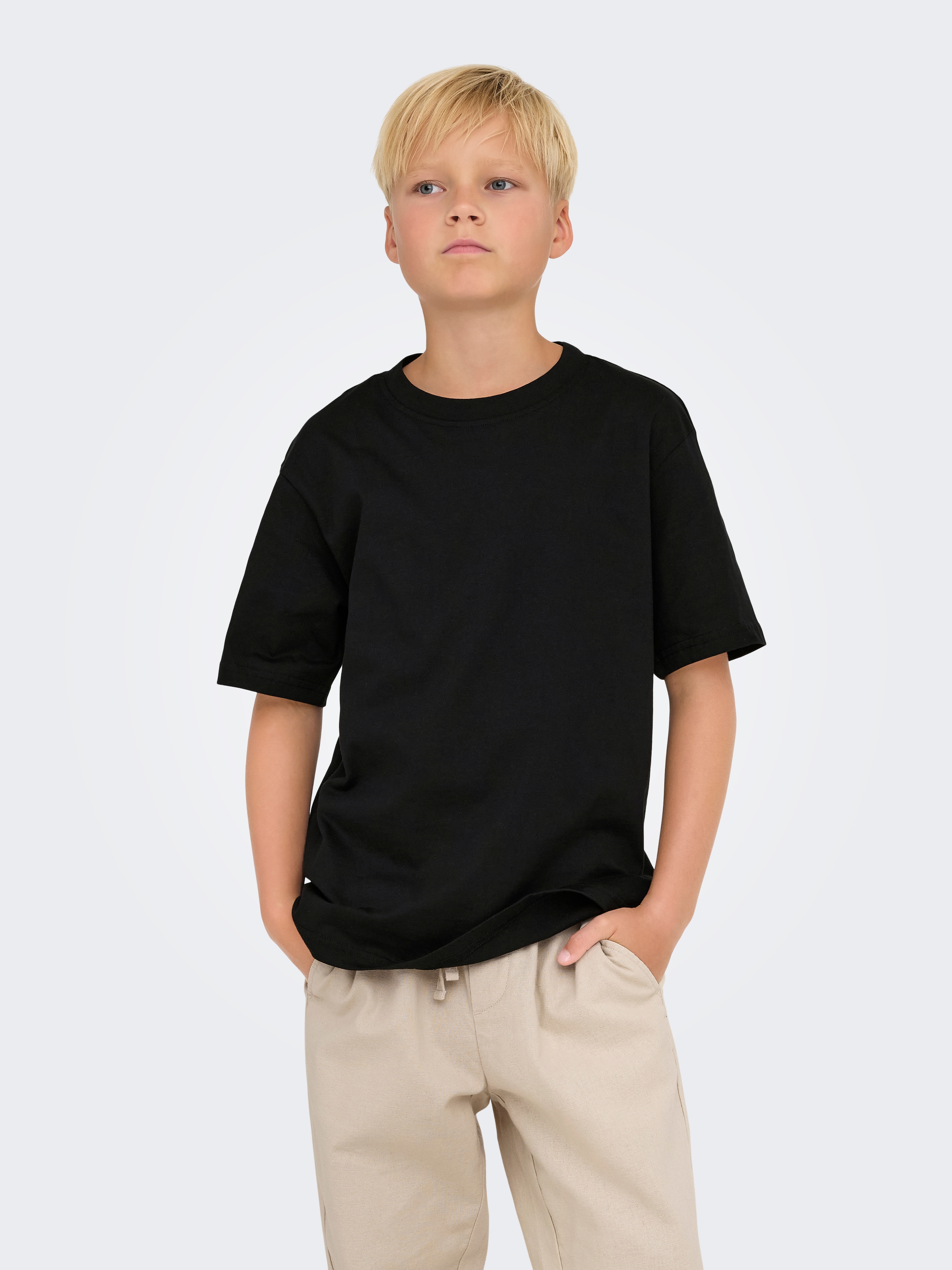 ONLY & SONS junior Rundhalsshirt »OSJFRED LIFE RLX SS TEE JRS NOOS« Baumwolle, relaxed fit