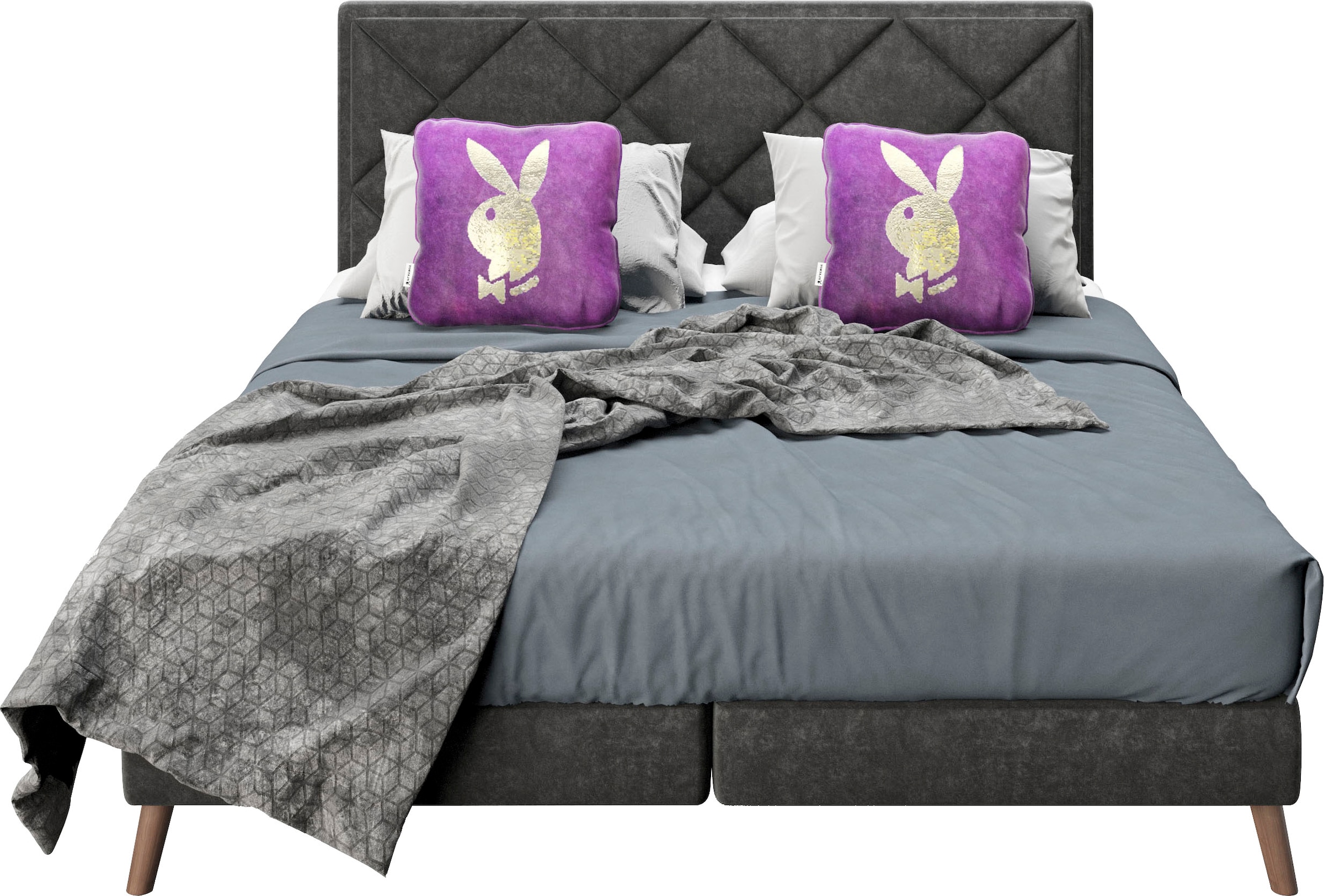 PLAYBOY Boxspringbett »Audrey«, inkl. Matratze und Topper