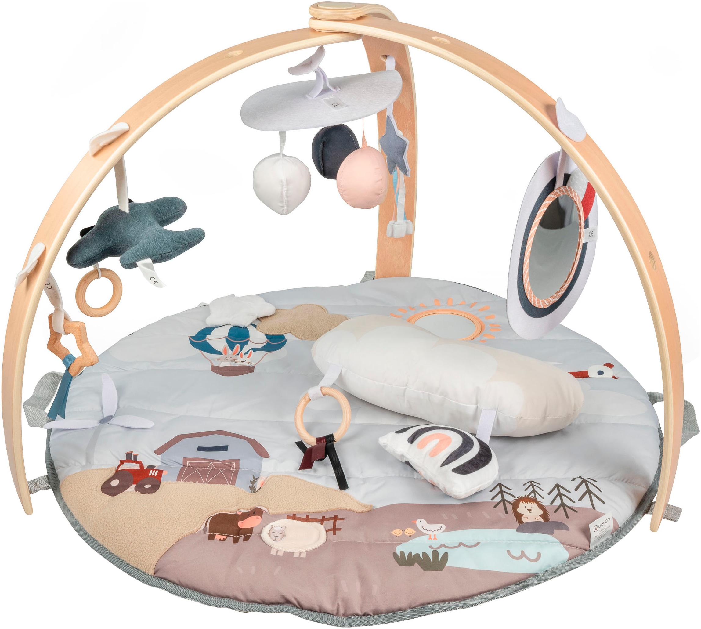 BabyGo Spielbogen »Bianca World«, 3D-Activity-Spielmatte