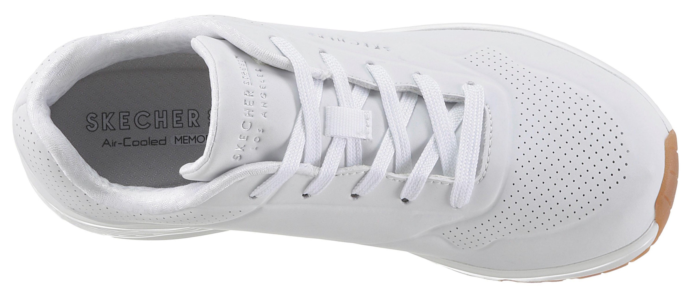 Skechers Sneaker »Street Uno - Stand on Air«, Freizeitschuh, Halbschuh, Schnürschuh mit Memory Foam