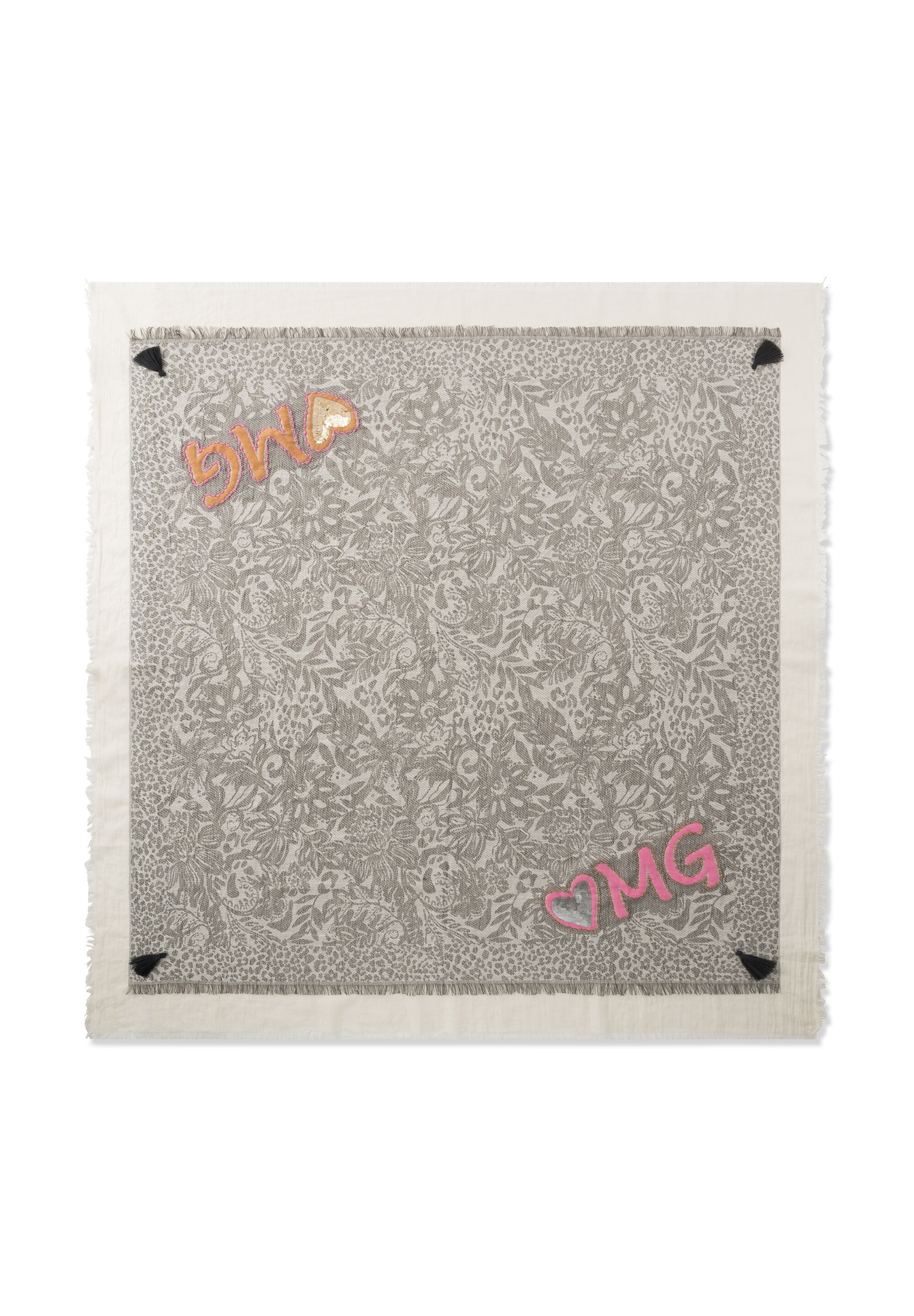 Codello Modetuch »Codello Jacquard-Tuch« Leo-Blumen