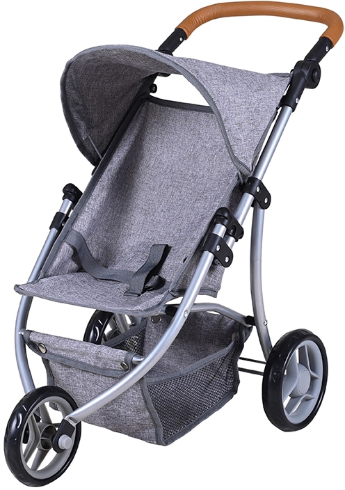 Knorrtoys® Puppenbuggy »Lio - Stone Brown«