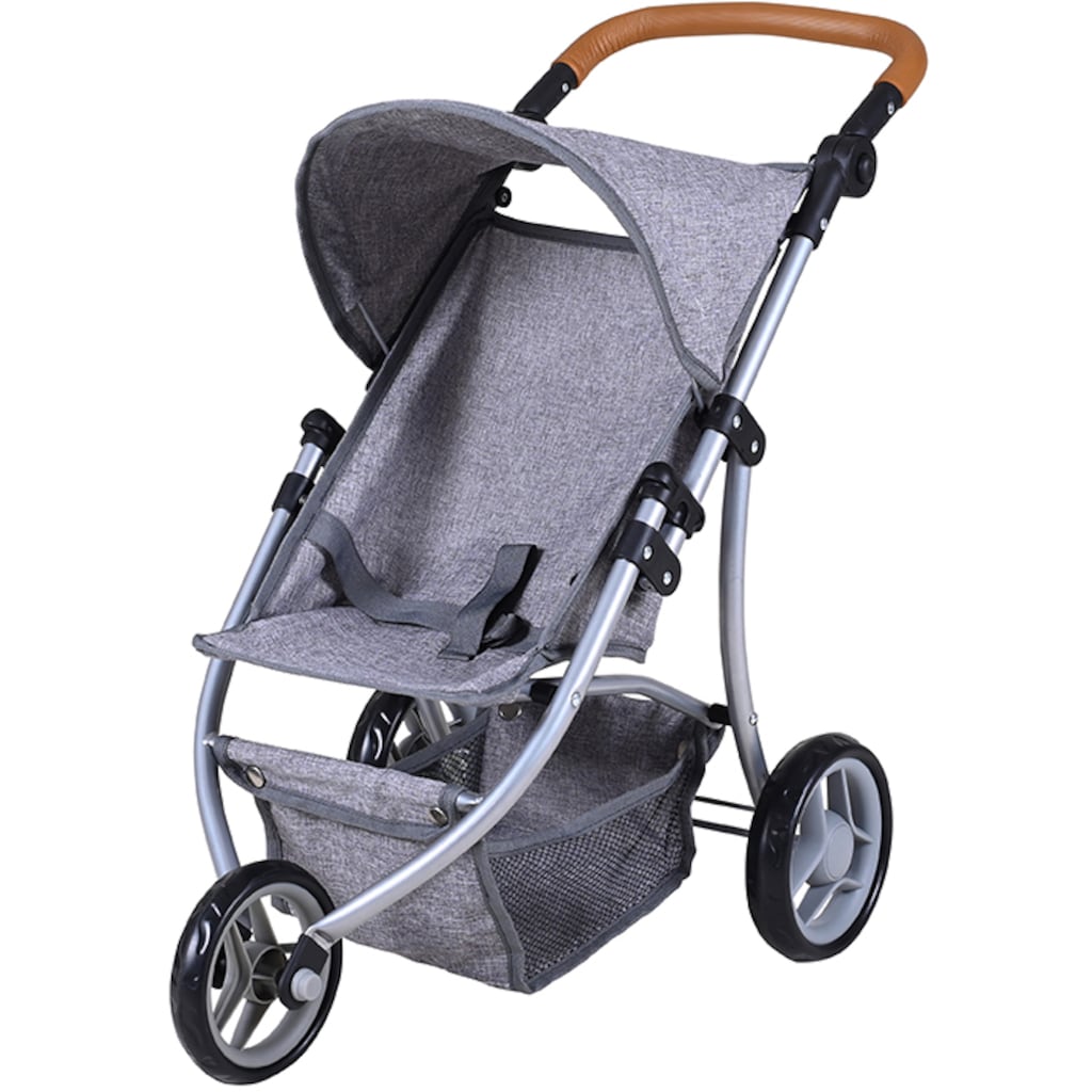 Knorrtoys® Puppenbuggy »Lio - Stone Brown«