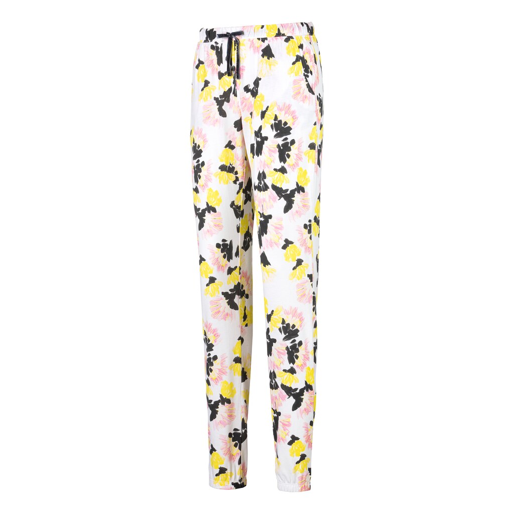 Vivance Dreams Pyjamahose, im Allover-Muster mit Velvetband