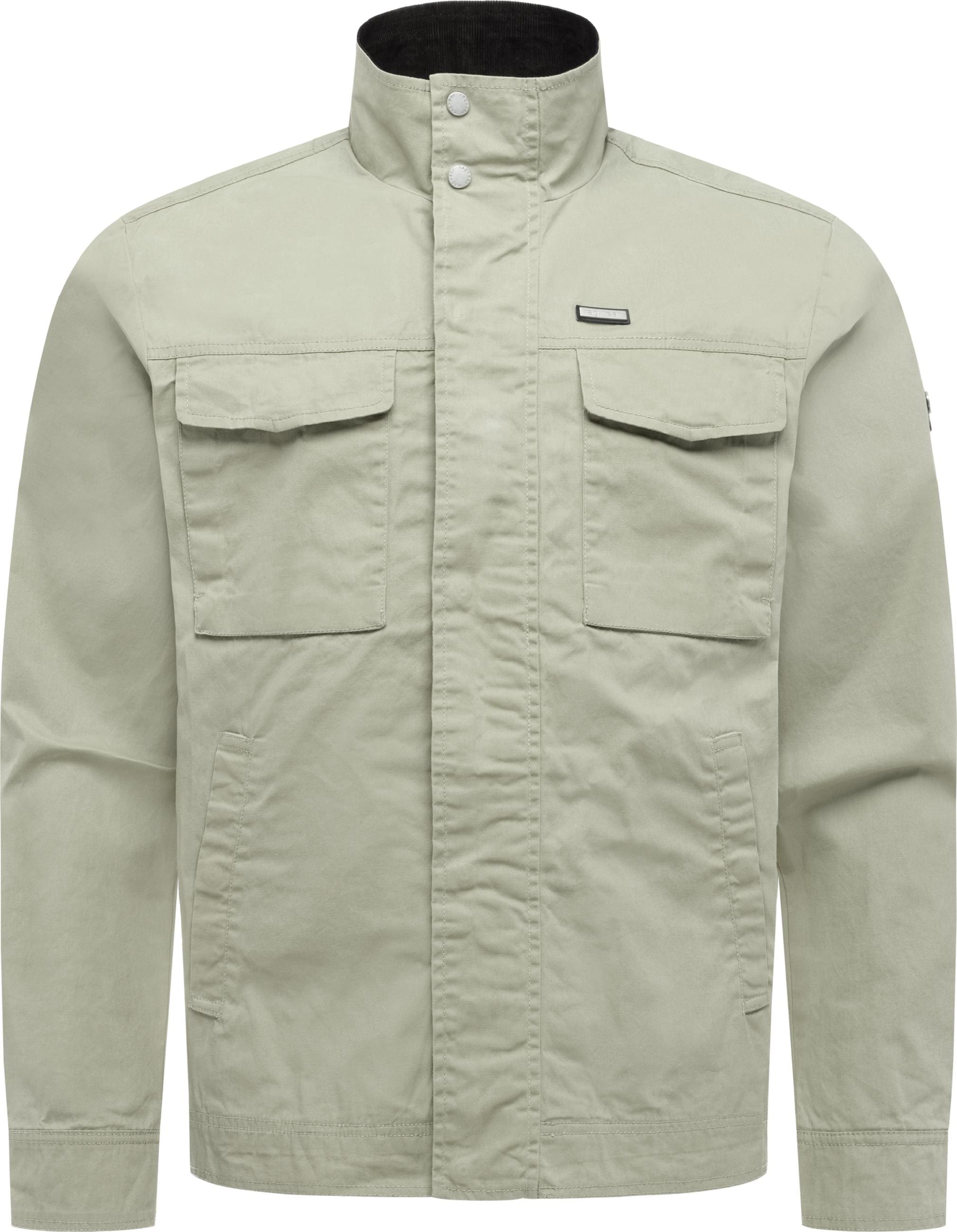 Ragwear Anorak »Anorak Murpho Vintage« ohne Kapuze Geradlinige Übergangsjacke mit Brusttaschen