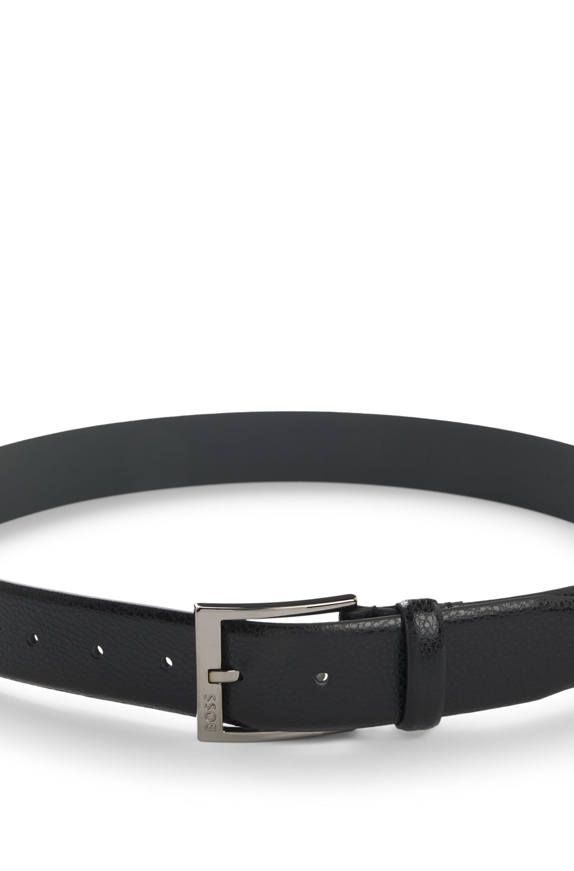 BOSS Ledergürtel »Elloy Sz35« aus fein genarbtem italienischen Leder