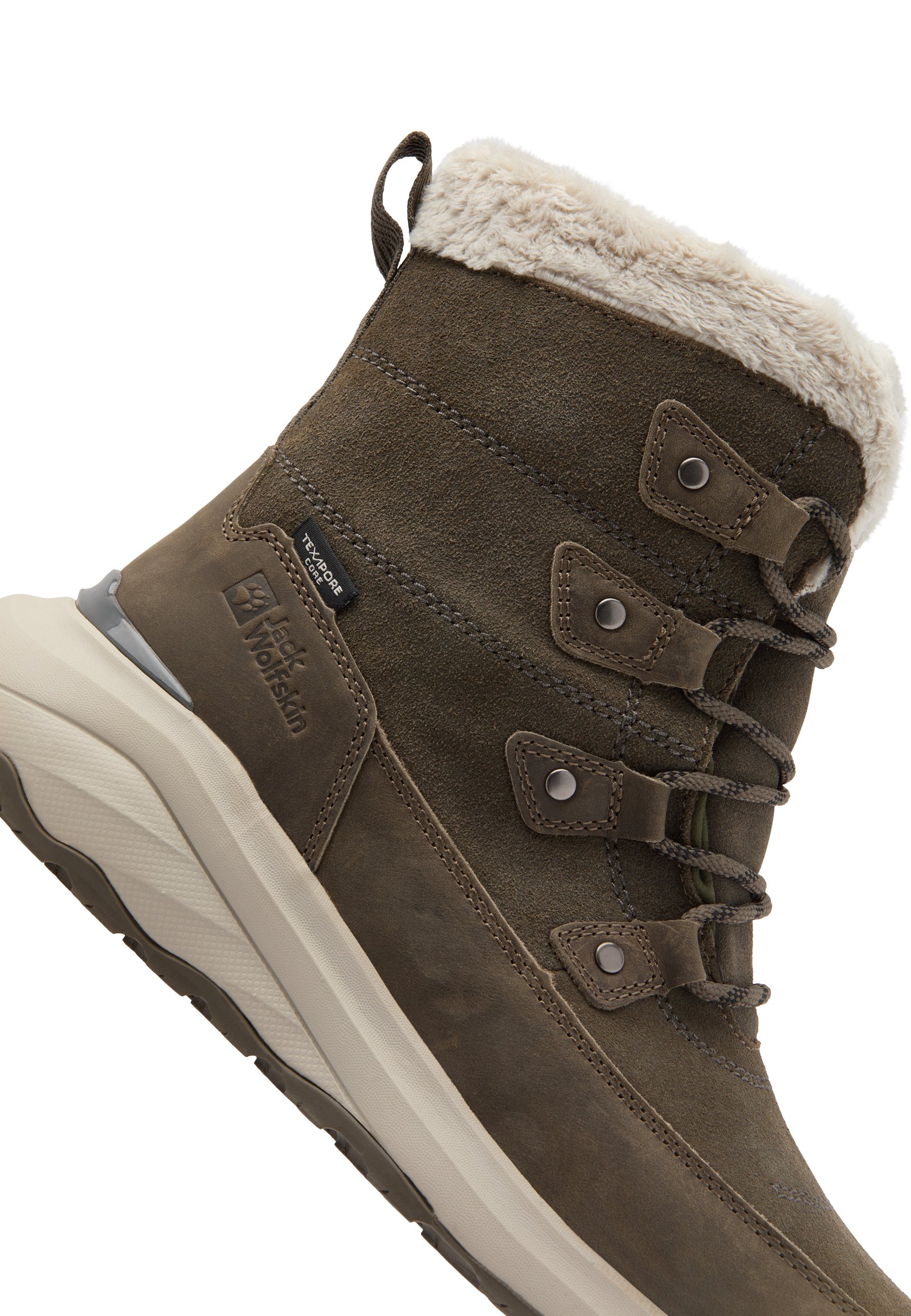 Jack Wolfskin Outdoorwinterstiefel »DROMOVENTURE TEXAPORE HIGH W«, wasserdicht und wärmend