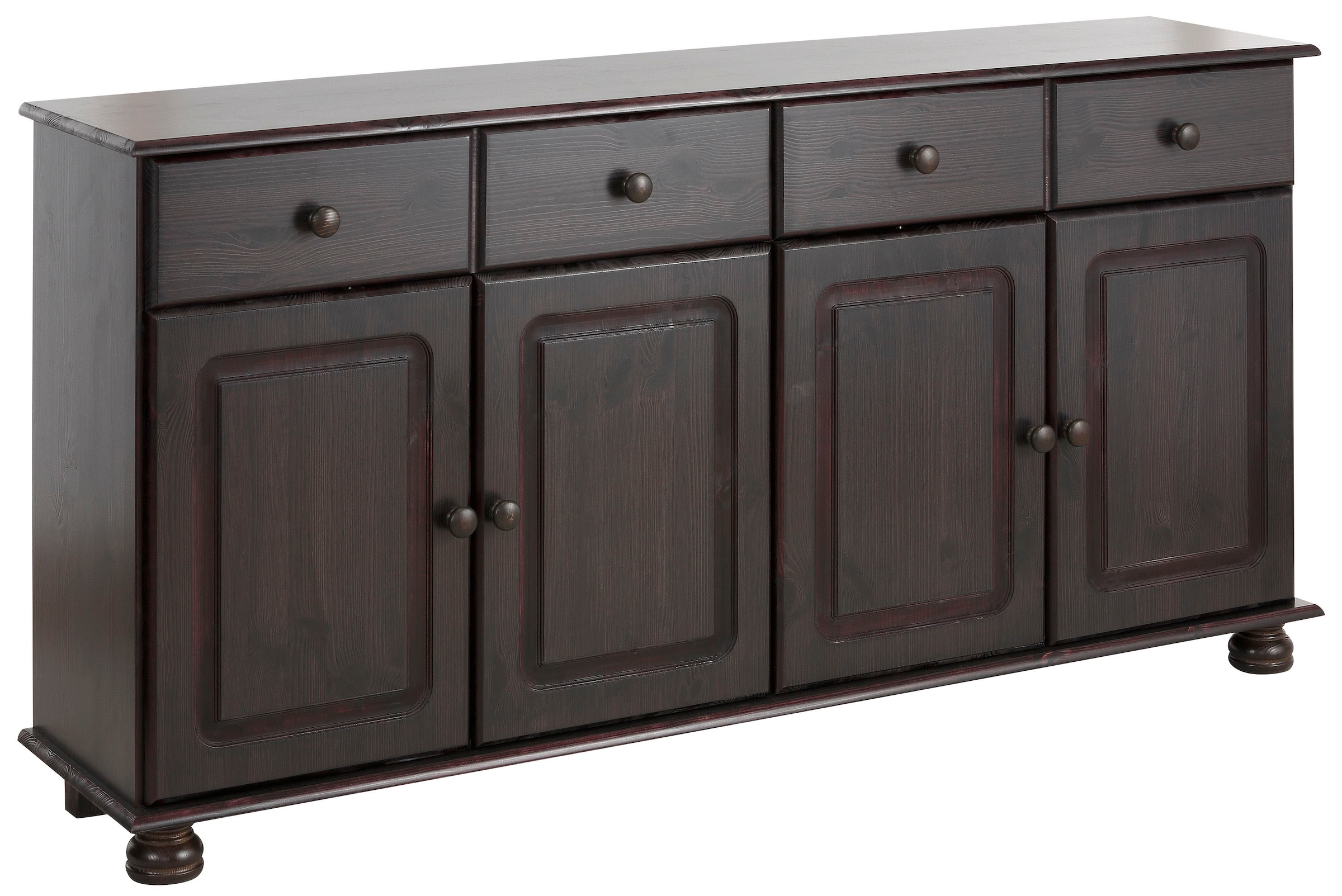 Home affaire Sideboard »Mette«, Kommode aus massivem Kiefernholz, Breite 156 cm
