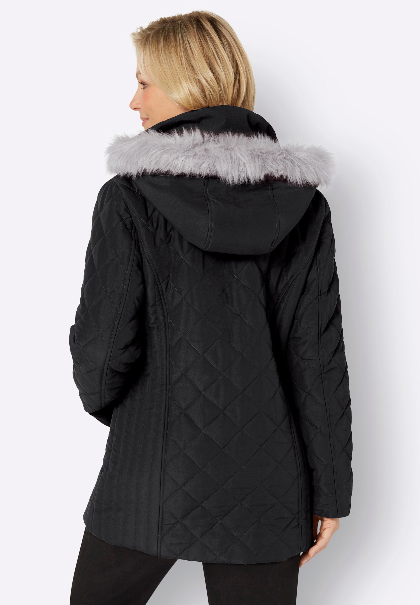 Sieh an! Steppjacke »Steppjacke Steppjacke mit abnehmbarer Kapuze« Abnehmbare Kapuze