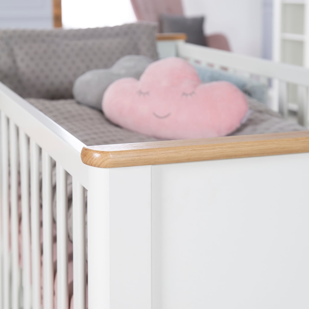 roba® Babybett »Ava«, Made in Europe; Kinderbett, Gitterbett