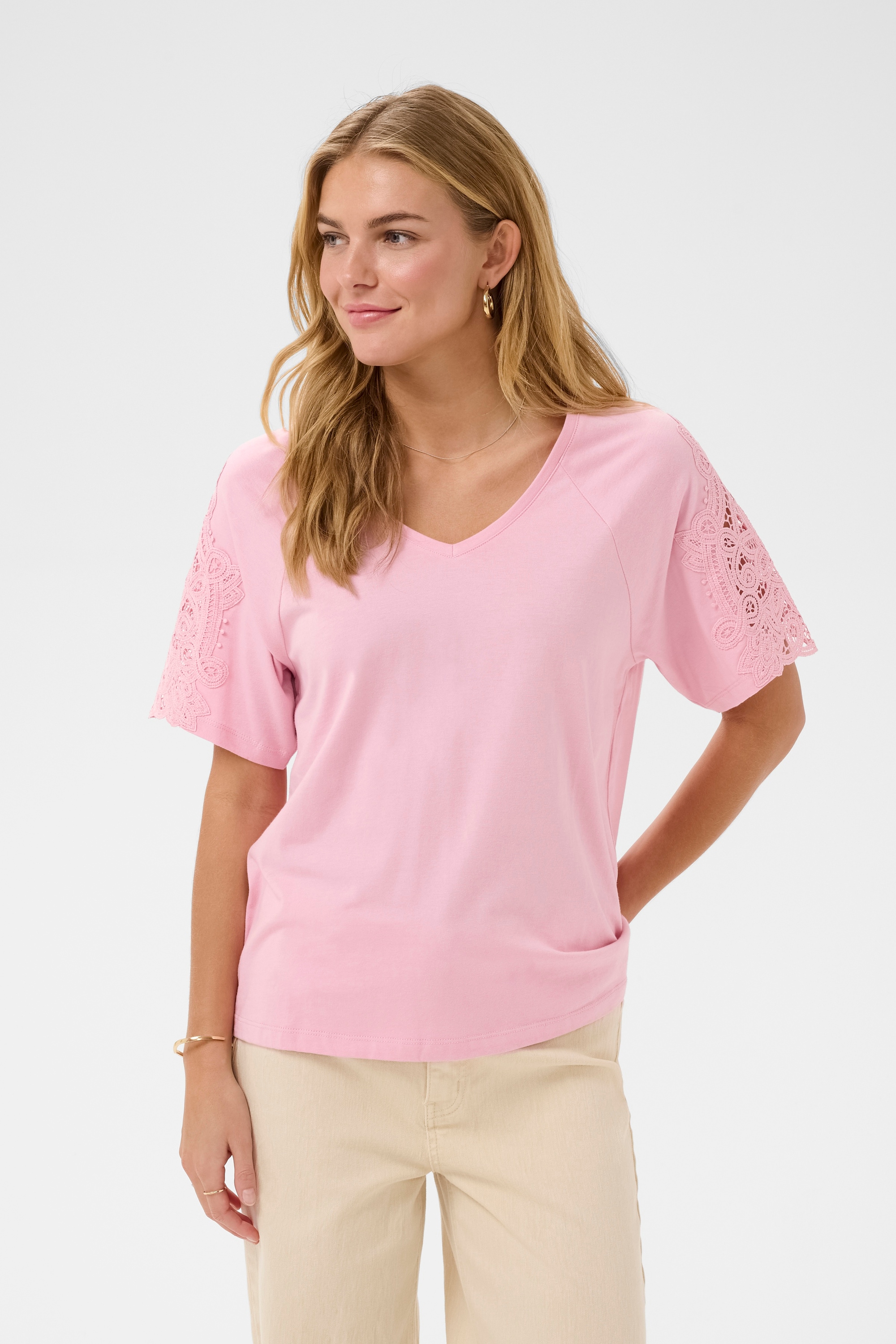 Cream Kurzarmbluse »Kurzarm-Bluse CRSuny«