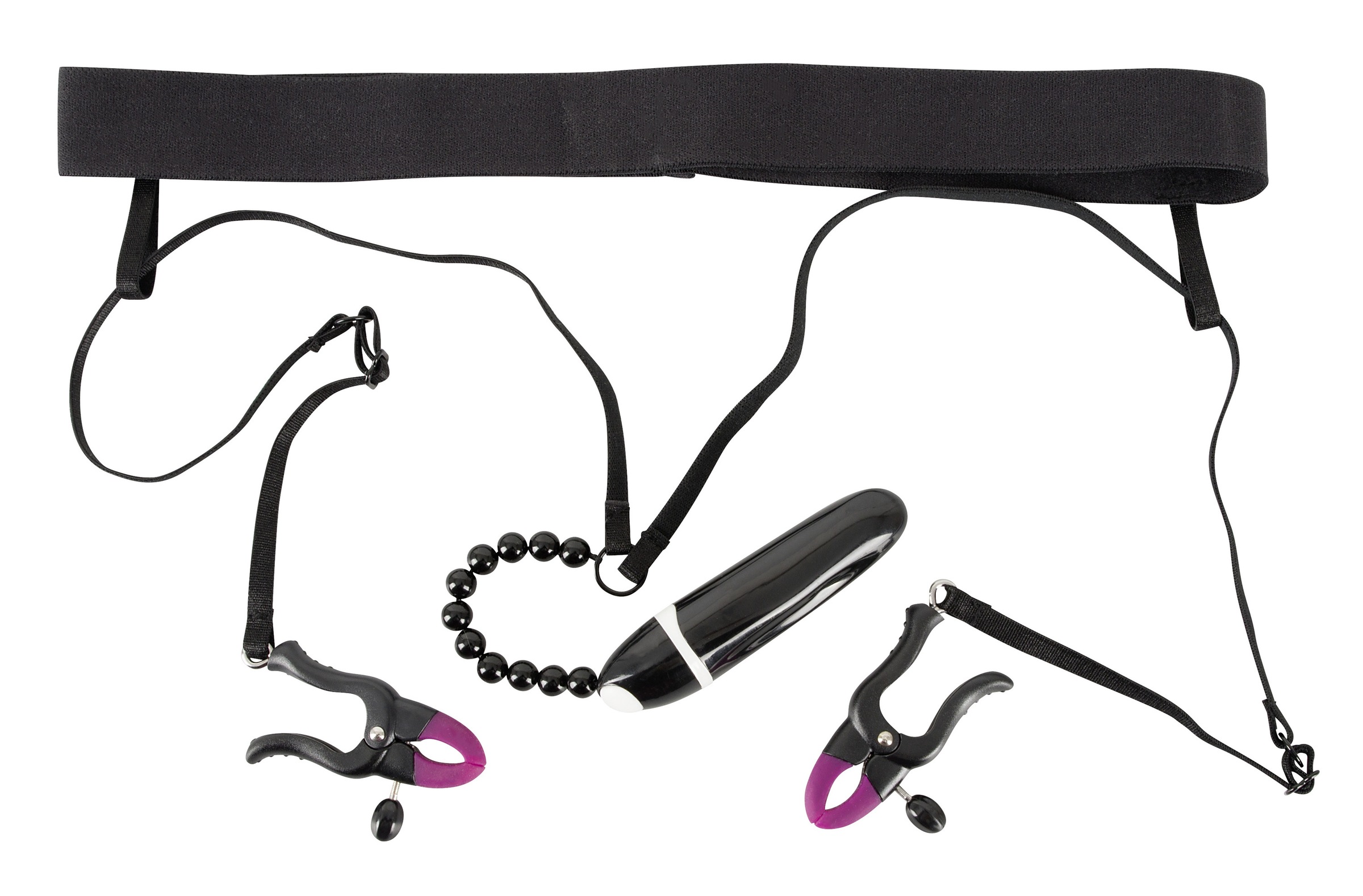 Bad Kitty Nippelklemme »Slip mit Klammer Bad Kitty Spreader String«